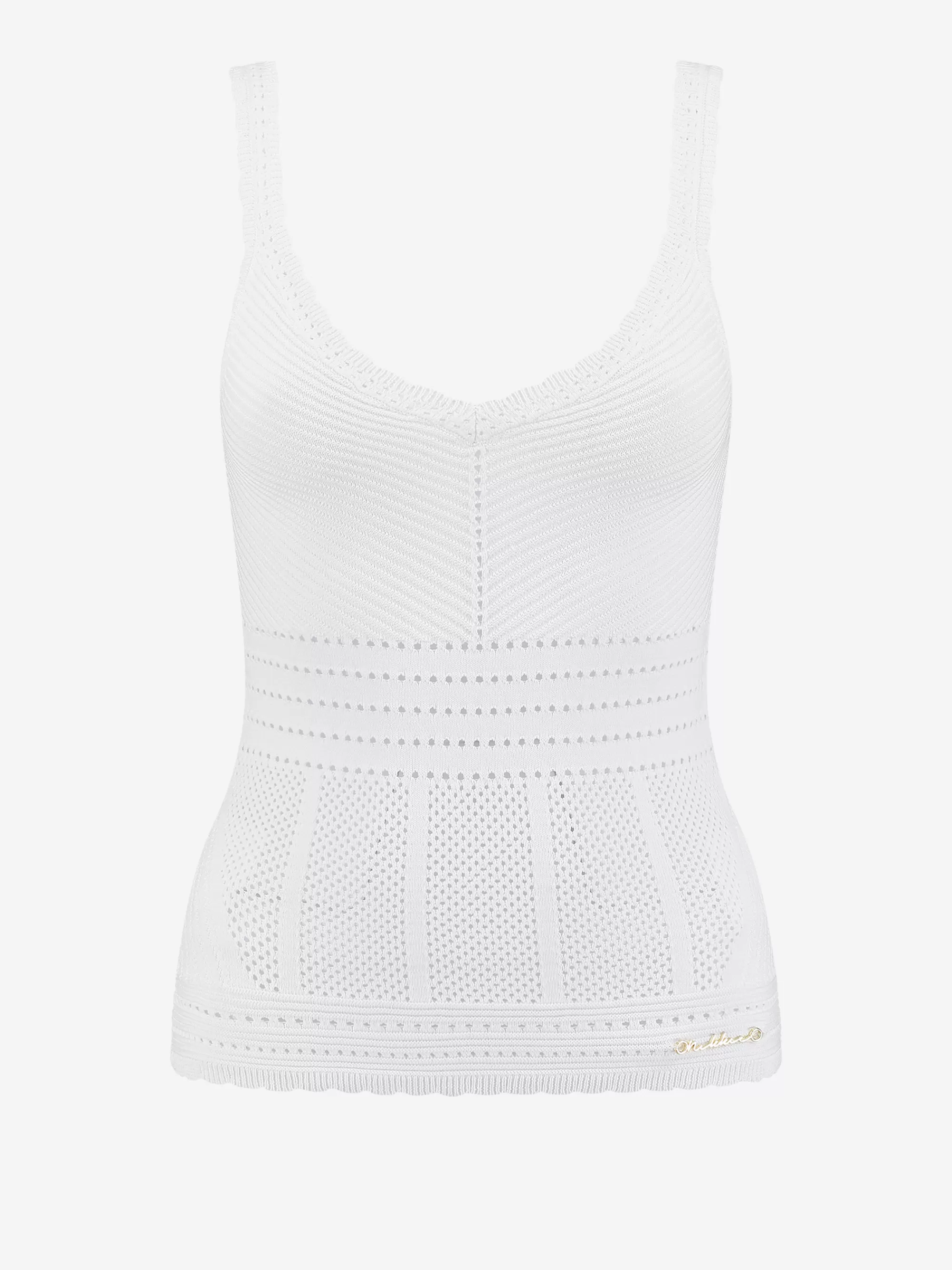 Women FIFTH HOUSE Tops-Ajour knitted tanktop