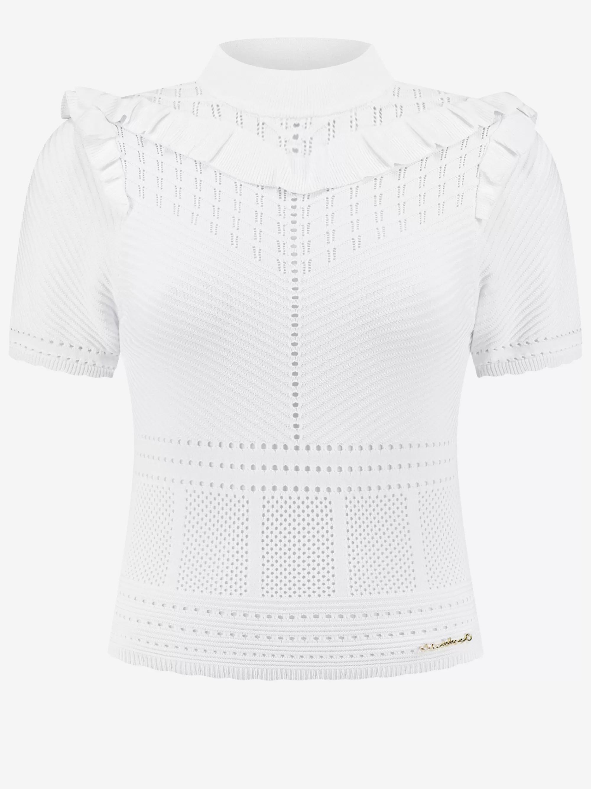 Women FIFTH HOUSE Tops-Ajour knitted top