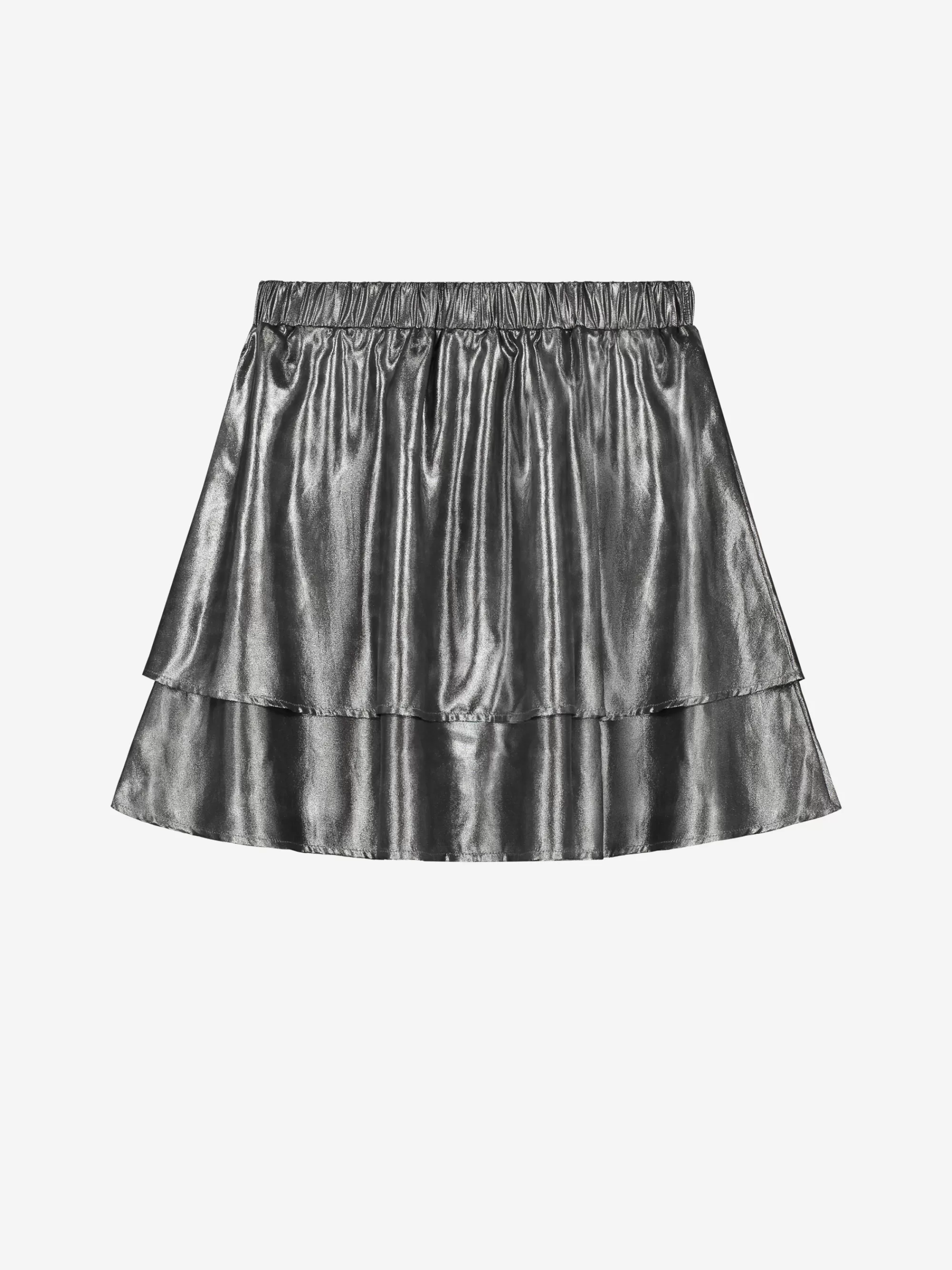 FIFTH HOUSE Skirts-A-line skirt with metallic look and elastic waistband