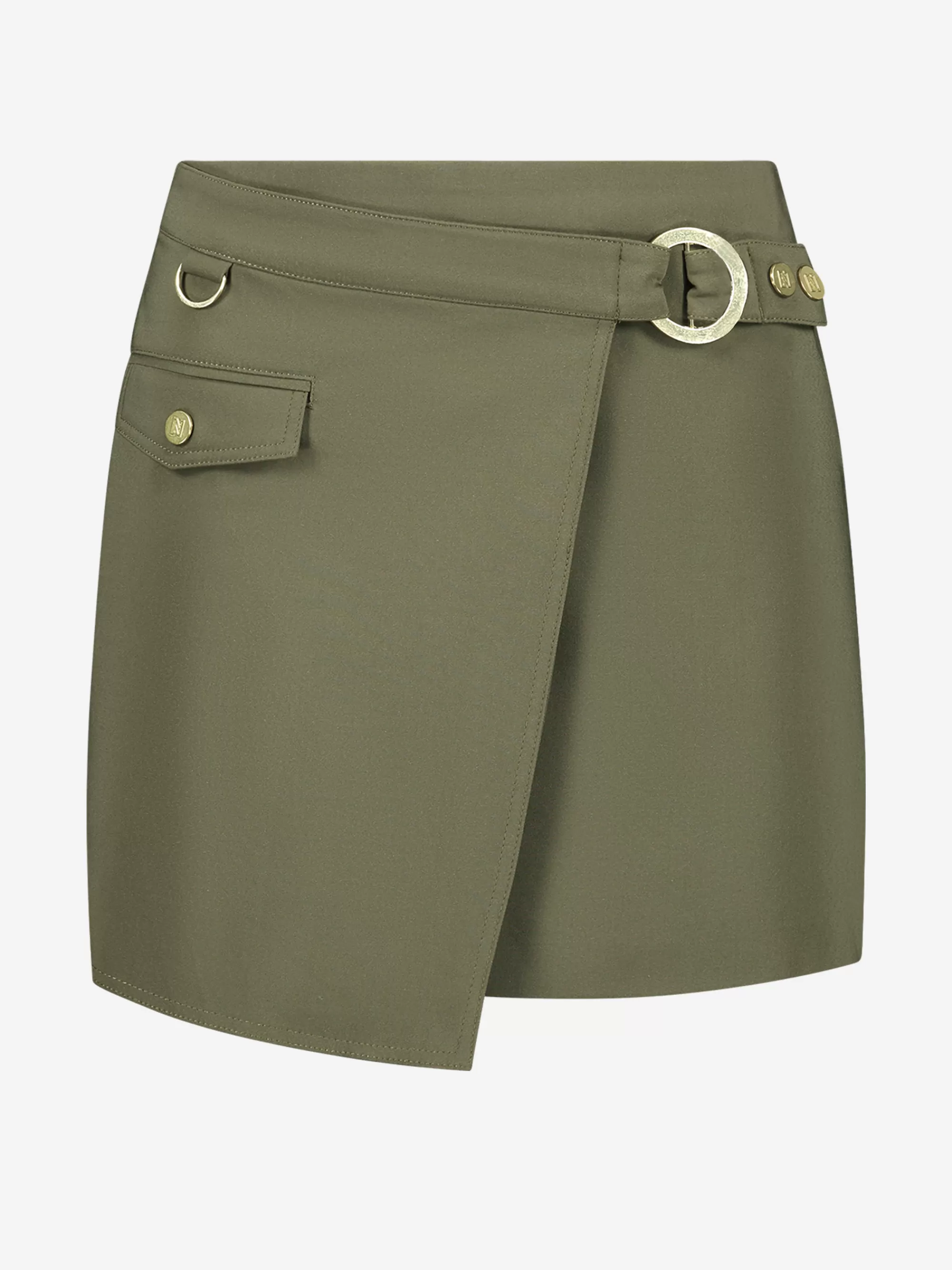 Women FIFTH HOUSE Skirts-Asymmetric skirt with belt