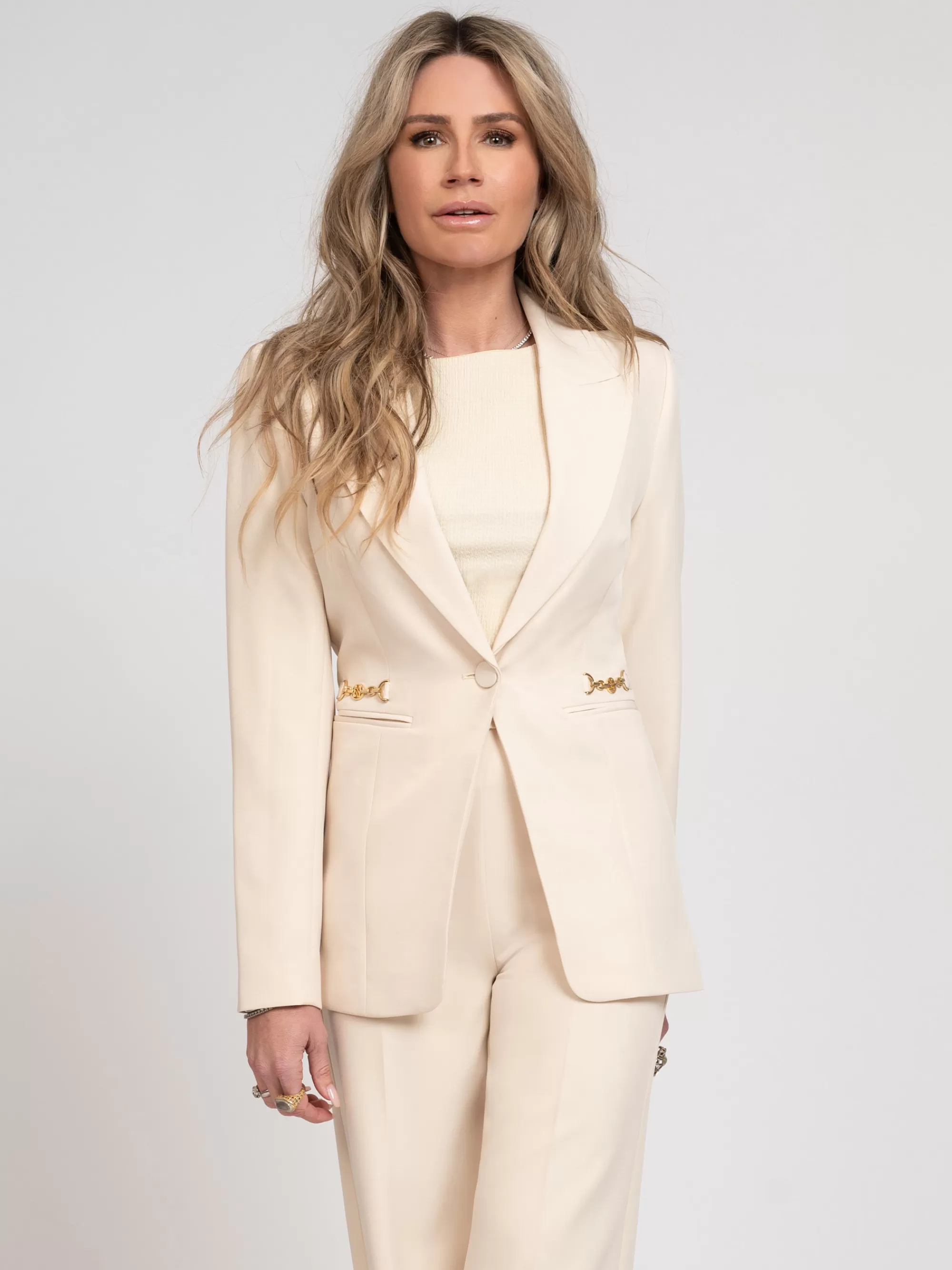 Women FIFTH HOUSE Blazers & Waistcoats-Blazer with chain detail