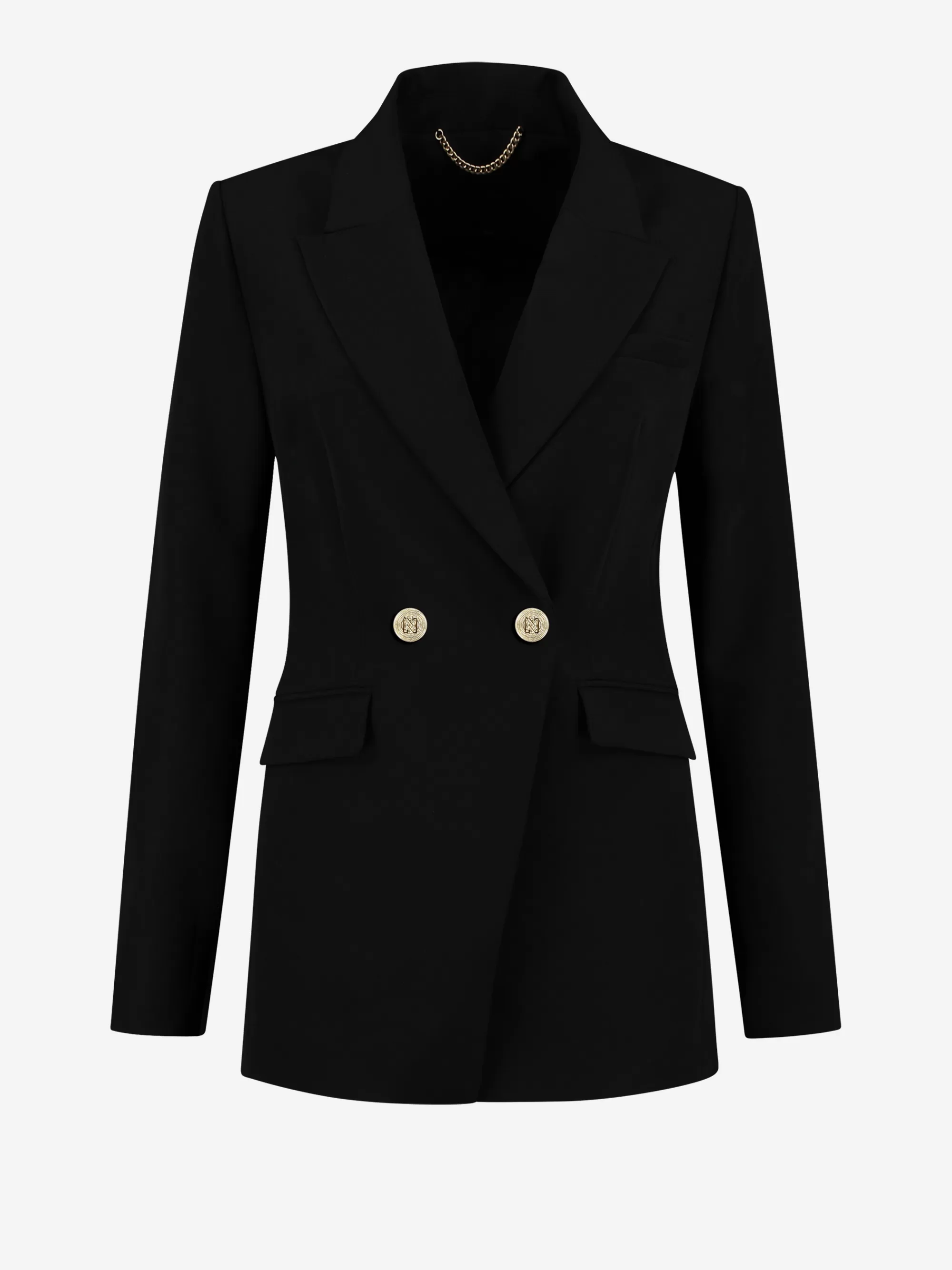 Women FIFTH HOUSE Blazers & Waistcoats-Blazer with N-logo buttons