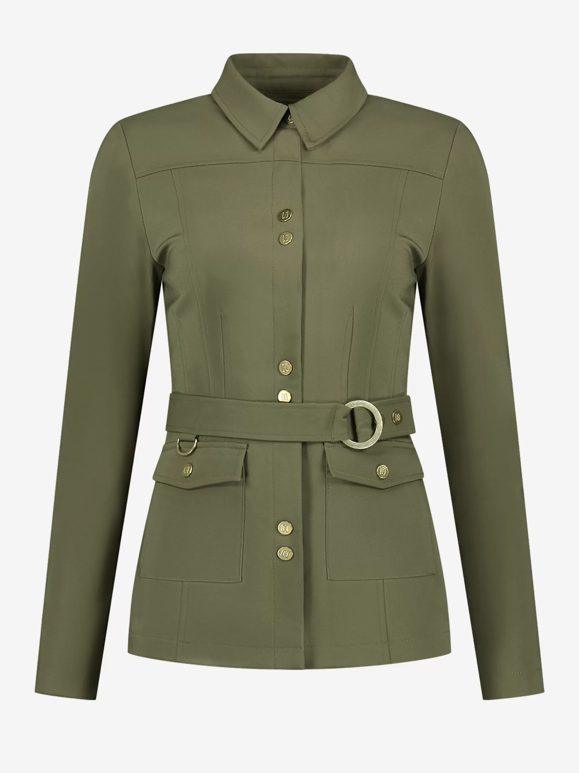 Women FIFTH HOUSE Coats & Jackets-Blouse with belt