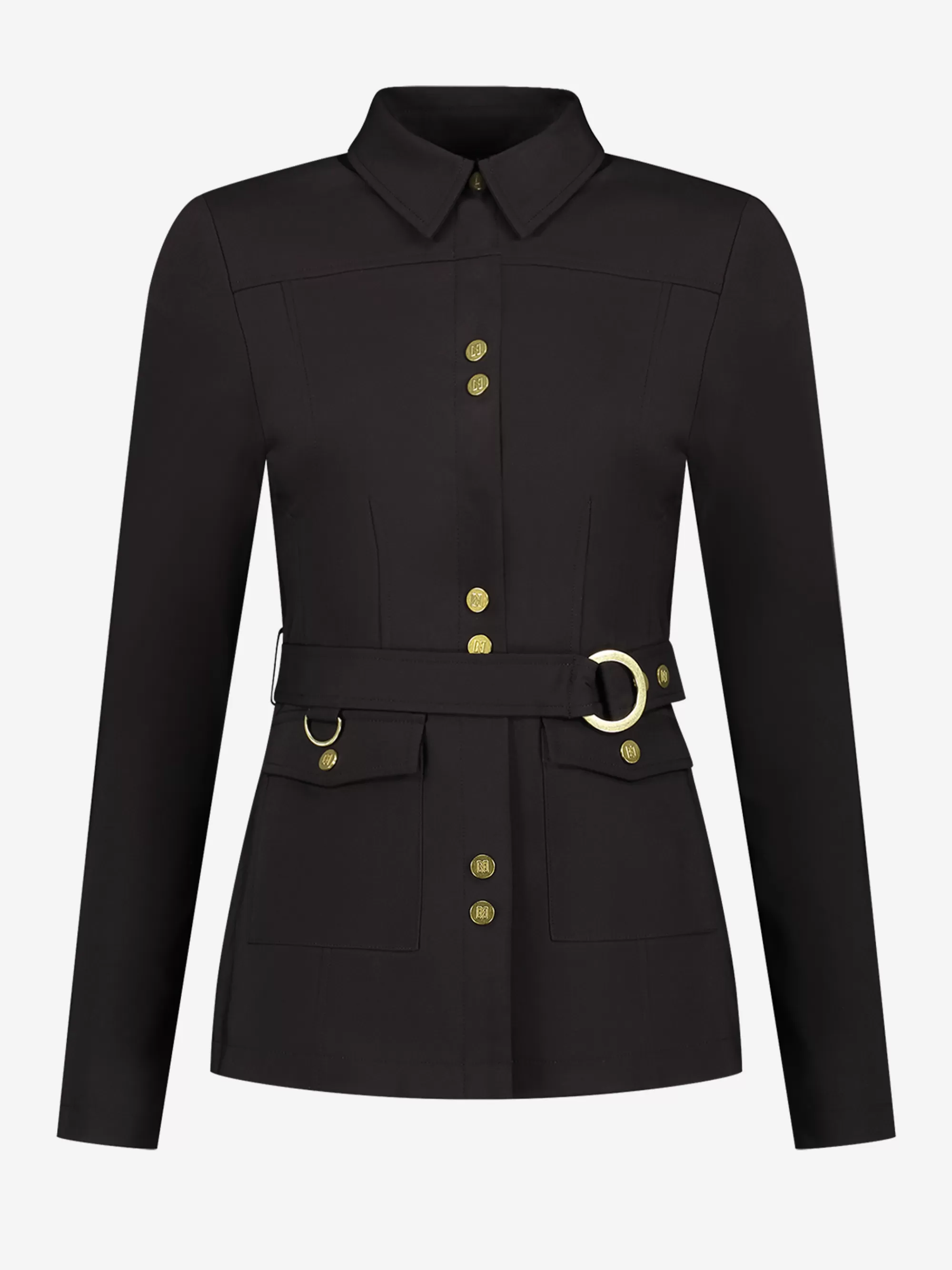 Women FIFTH HOUSE Coats & Jackets-Blouse with belt