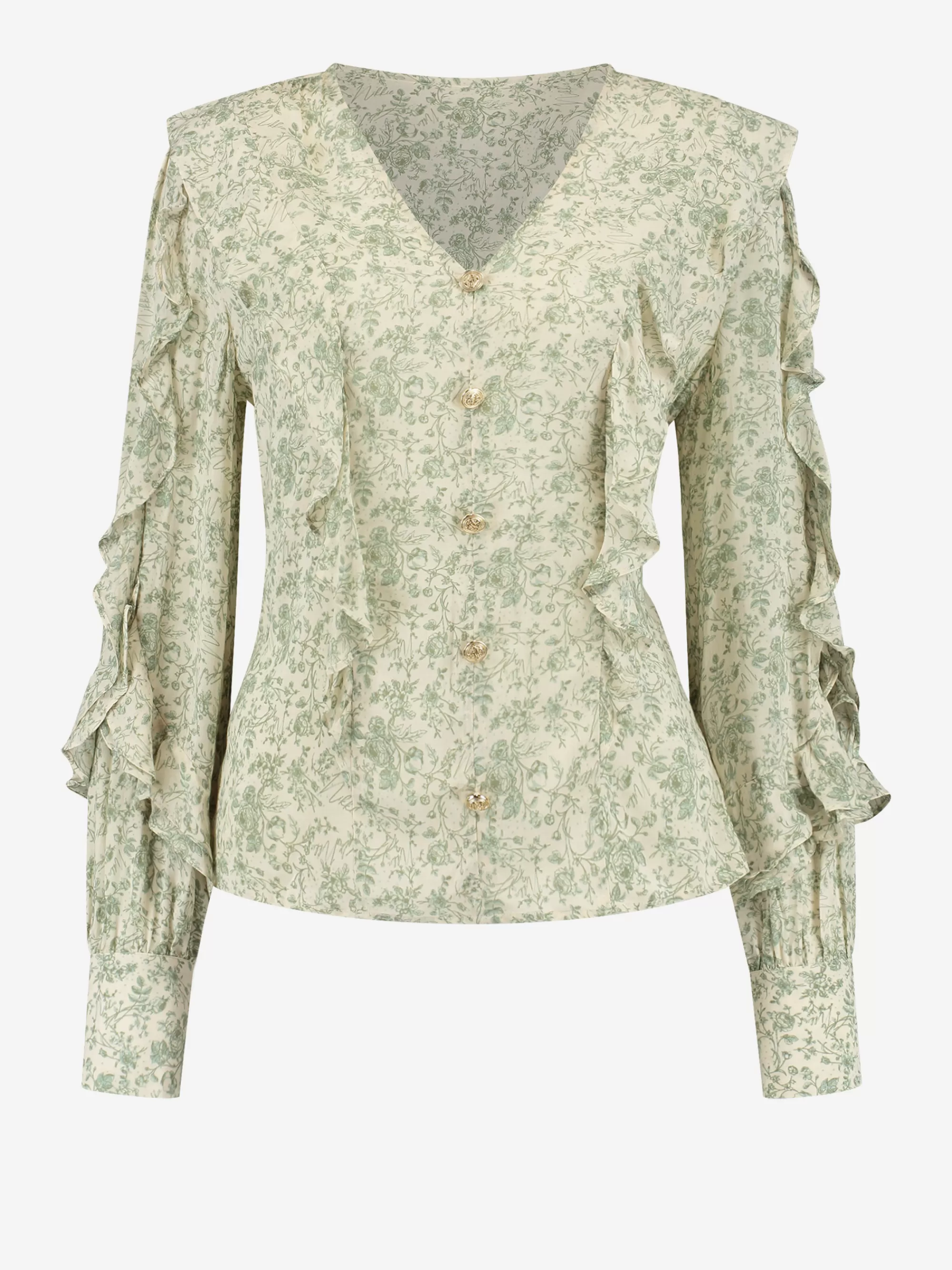 Women FIFTH HOUSE Blouses-Blouse with flower print