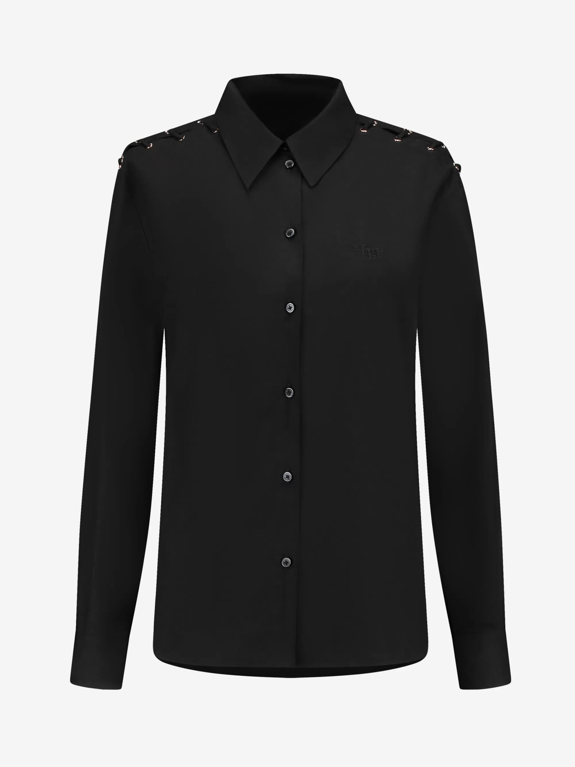 Women FIFTH HOUSE Shirts & Blouses-Blouse with lace-up