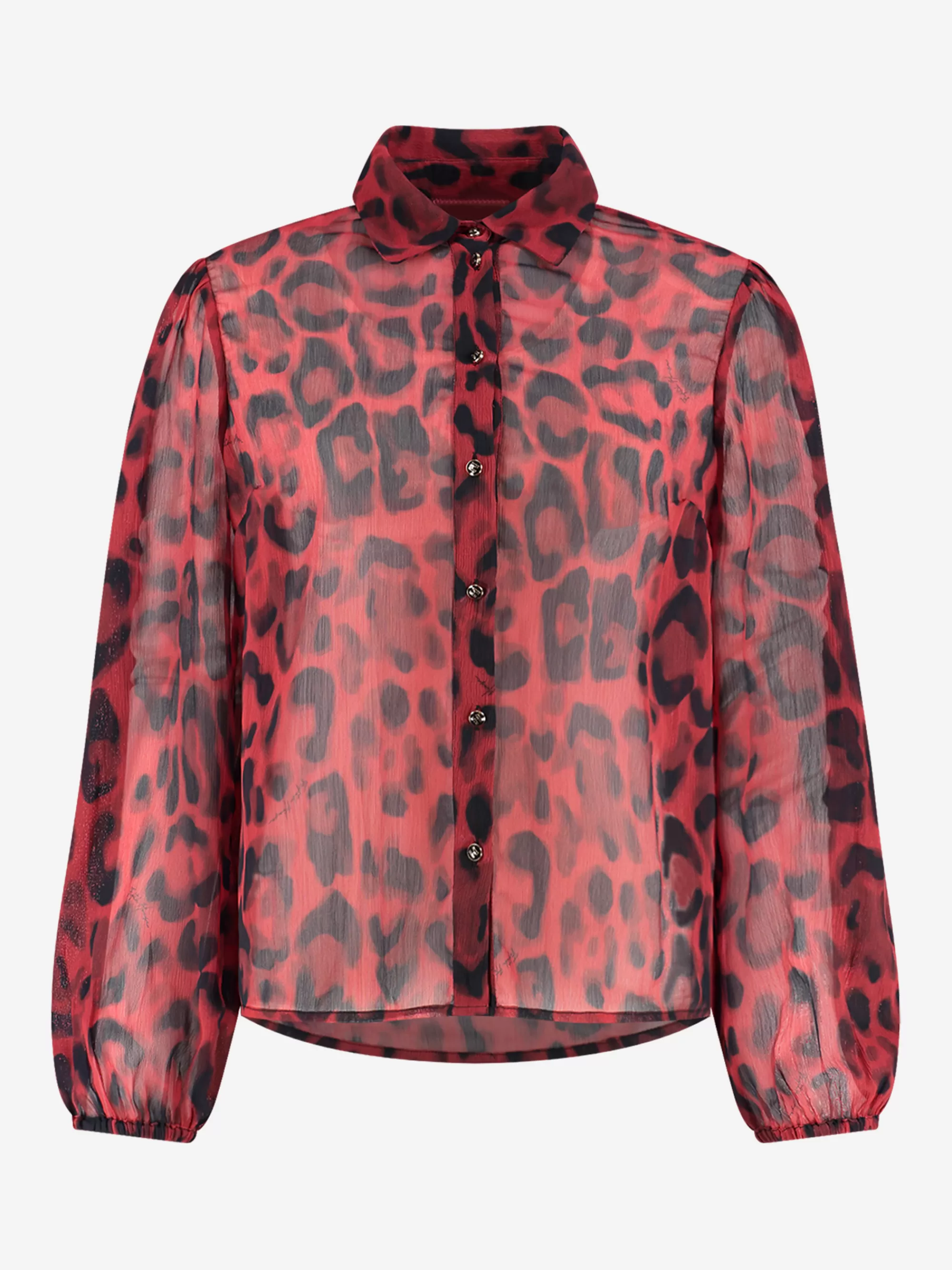 Women FIFTH HOUSE Shirts & Blouses-Blouse with leopard print