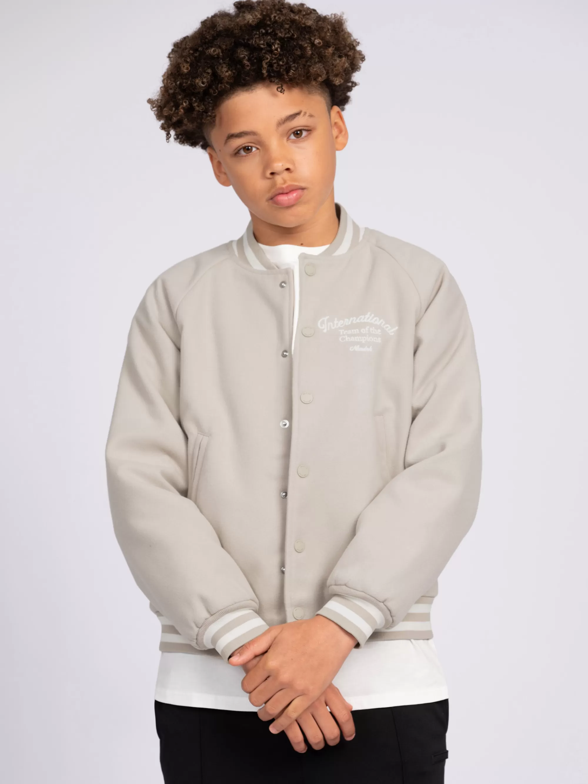 BOY FIFTH HOUSE Coats & Jackets-Bomber jacket with graphic text