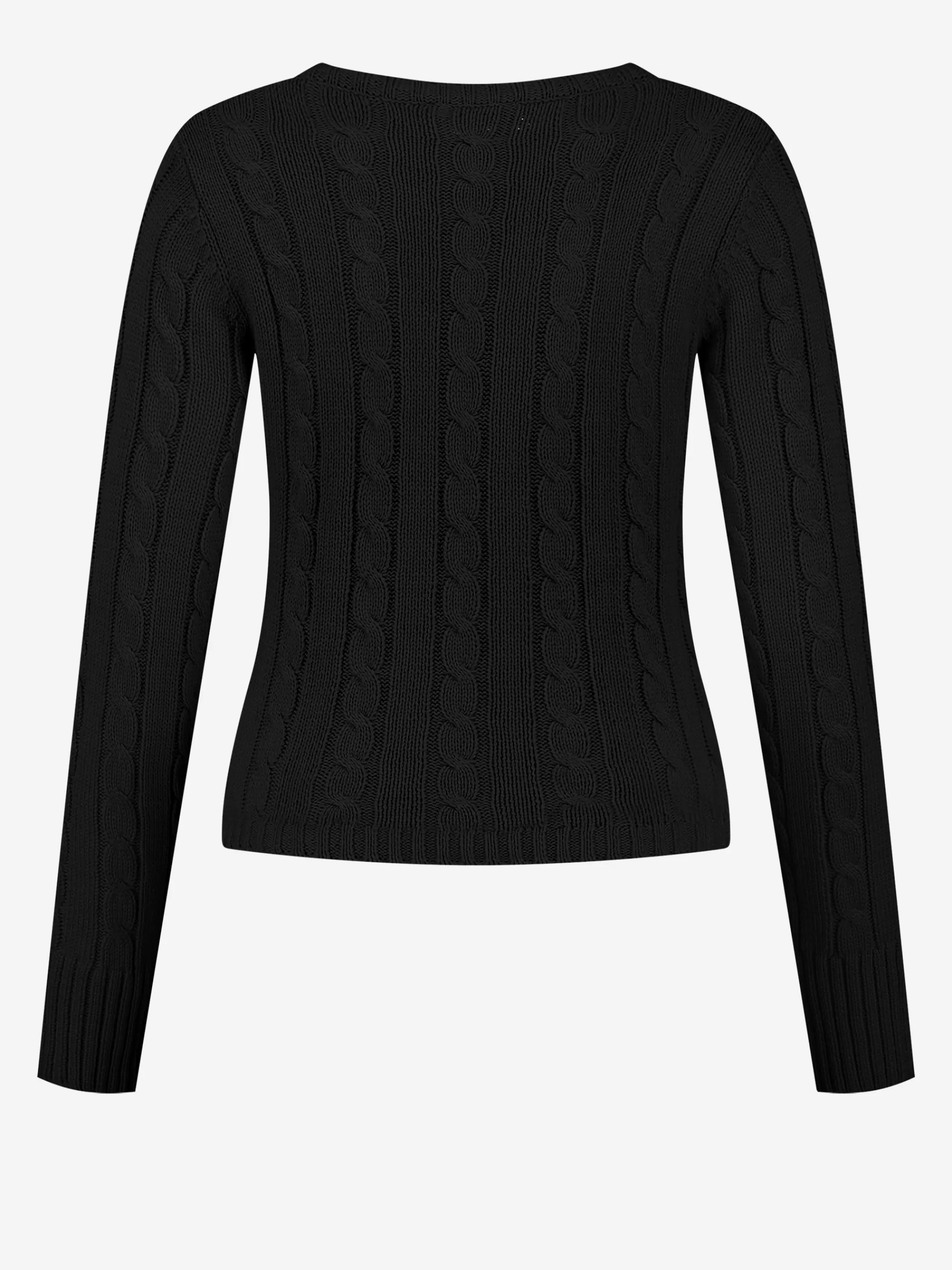 Women FIFTH HOUSE Sweaters & Cardigans-Cable knit sweater with N-logo