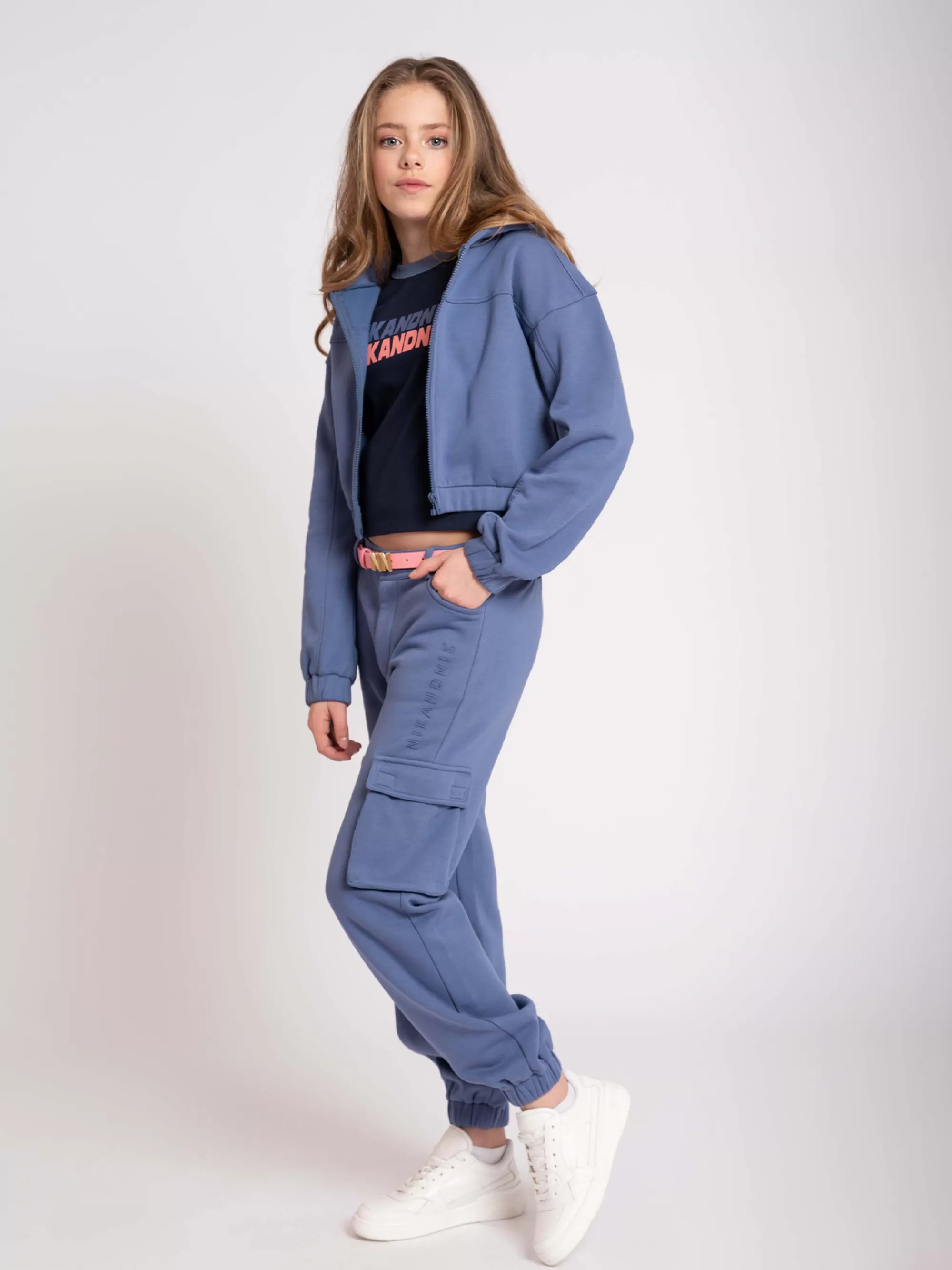 FIFTH HOUSE Pants & Jeans-Cargo Sweat pants with high rise