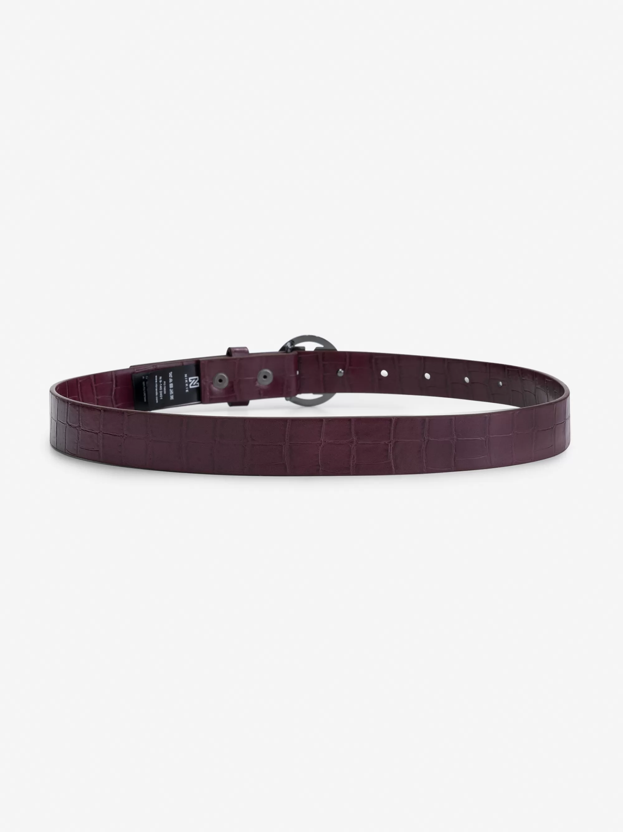 Women FIFTH HOUSE All Accessories-croco Waist belt