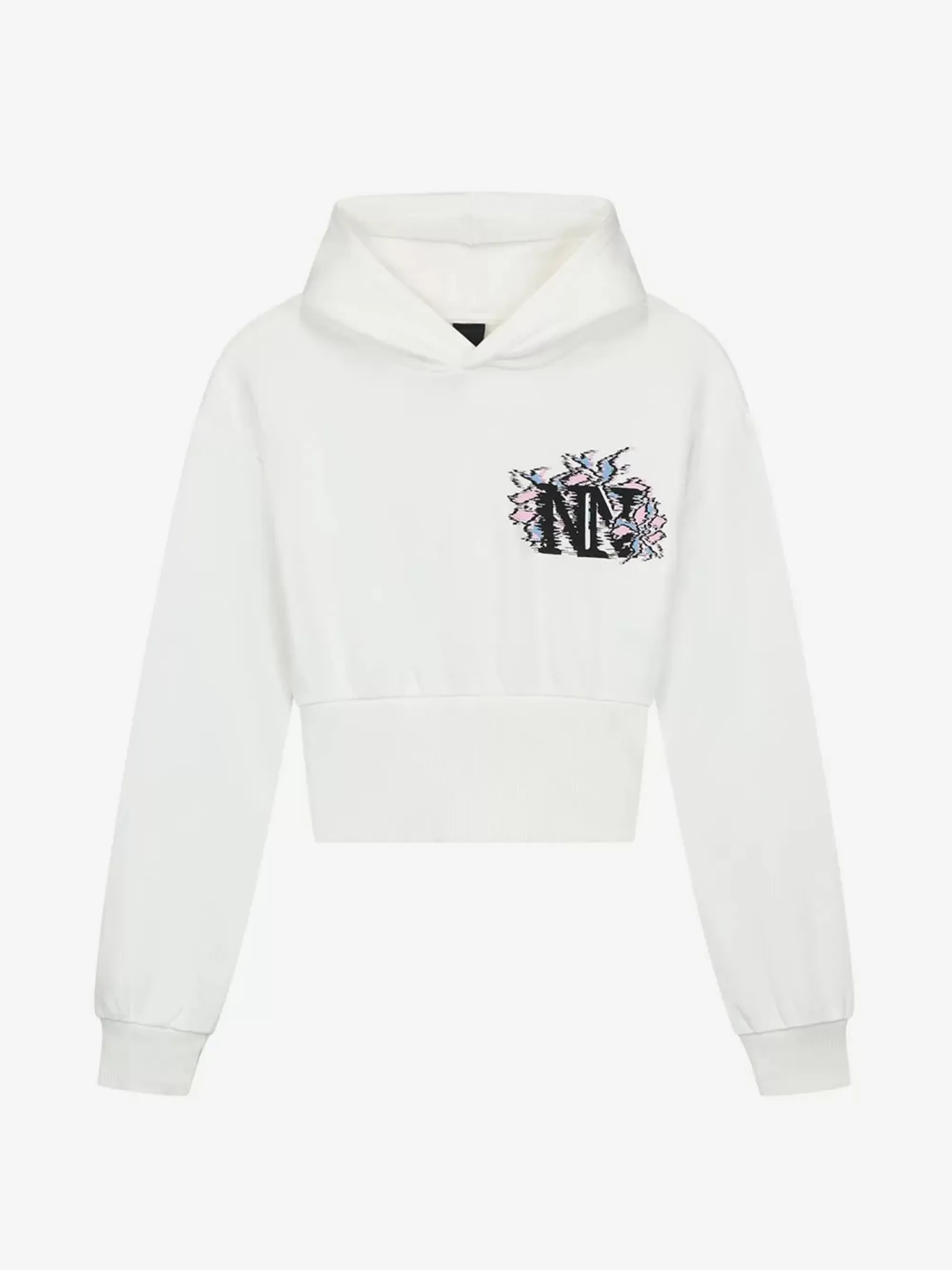 FIFTH HOUSE Sweaters & Cardigans-Cropped hoodie with logo