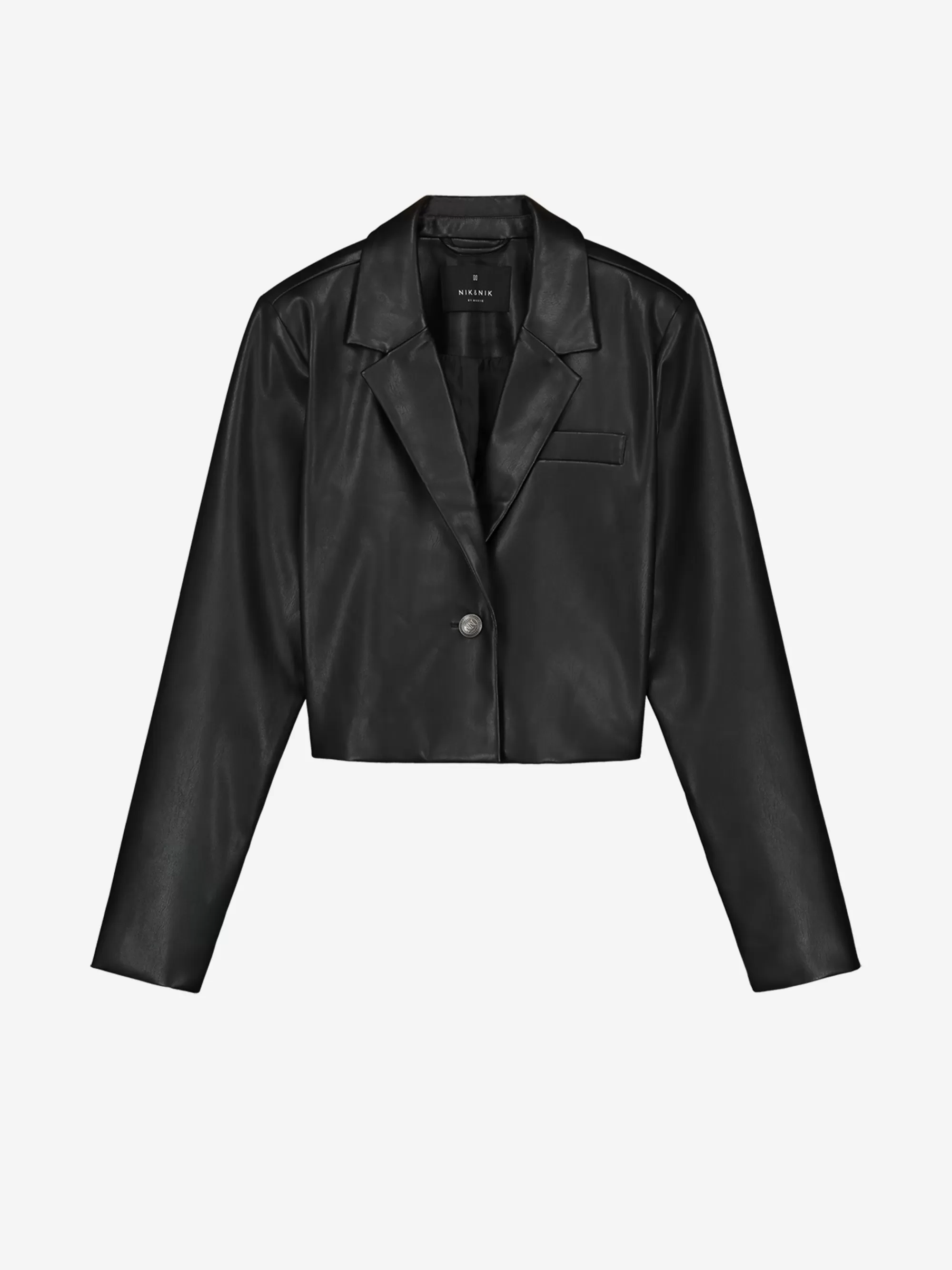 FIFTH HOUSE Sets & Co-ords | Jackets & Blazers-Cropped leather look blazer