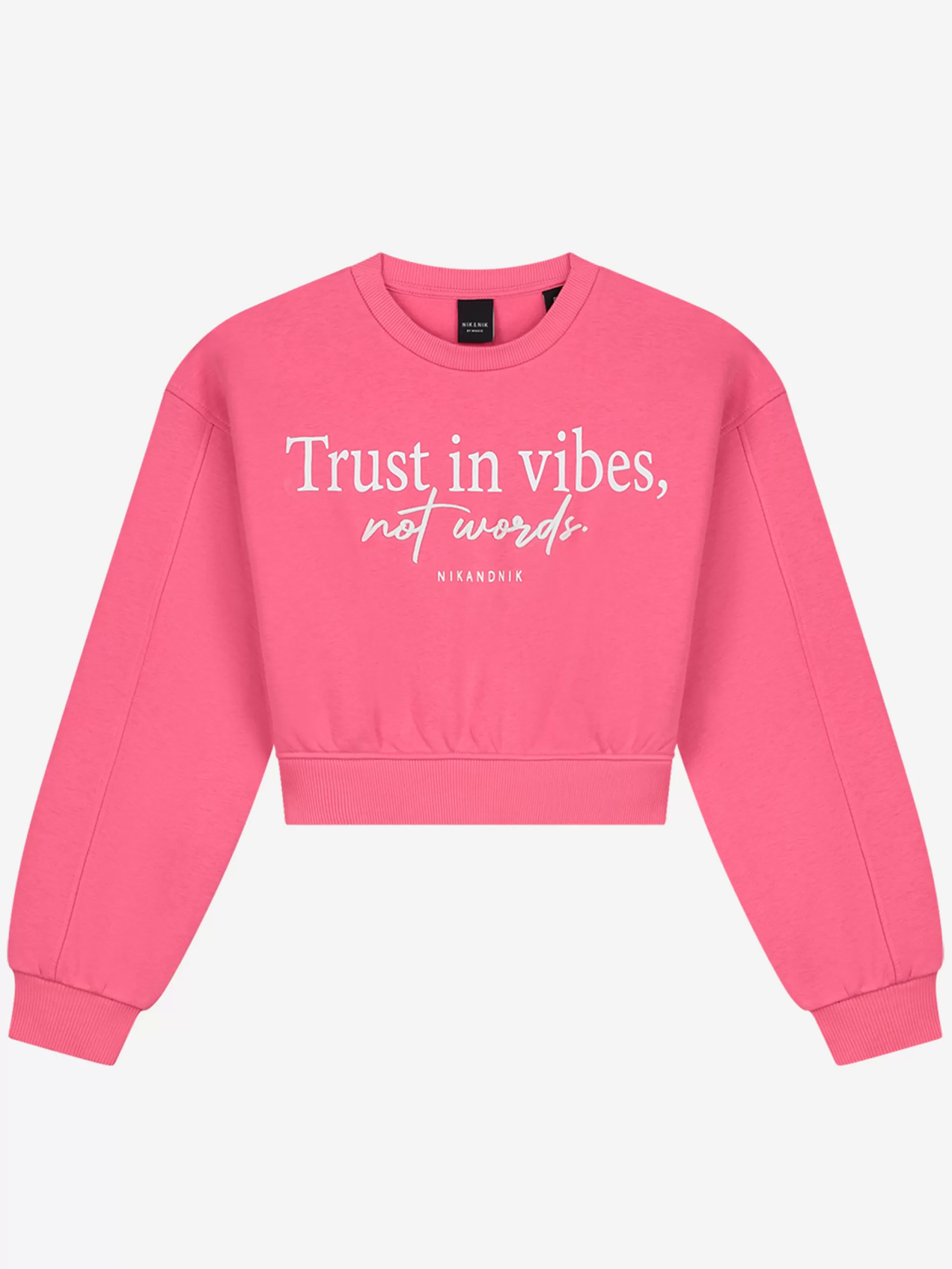 FIFTH HOUSE Sweaters & Cardigans-Cropped sweater with texts