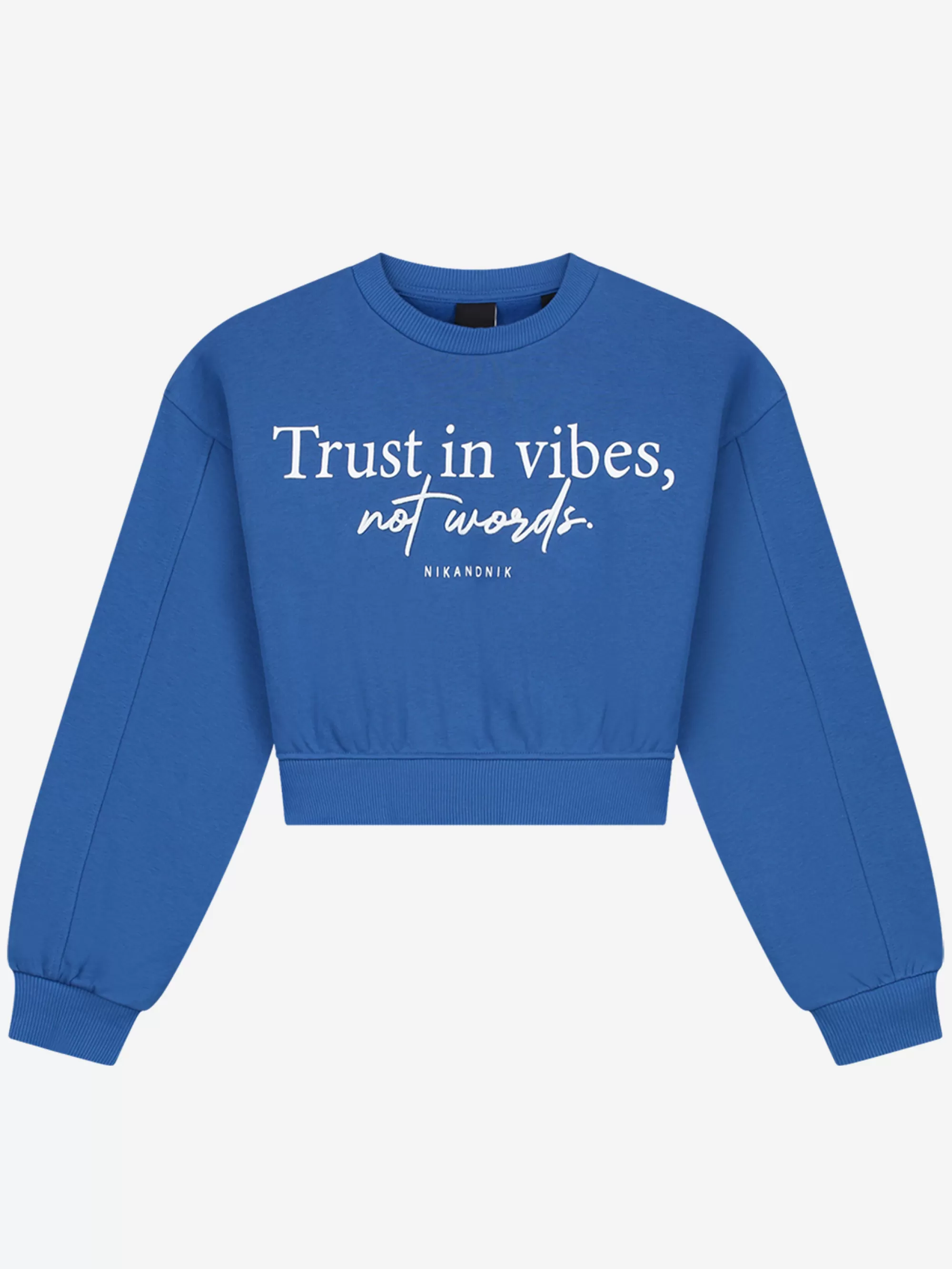 FIFTH HOUSE Sweaters & Cardigans-Cropped sweater with texts