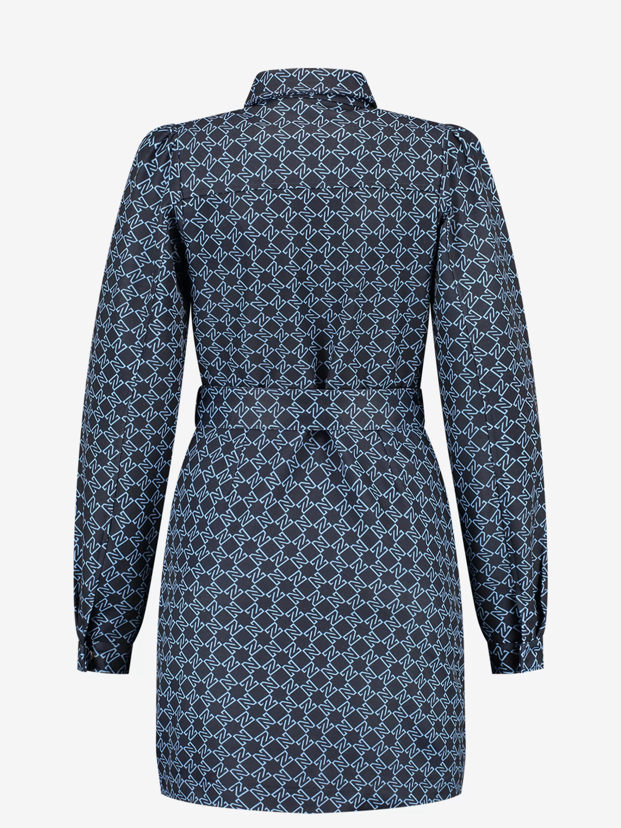 Women FIFTH HOUSE Dresses-Dress with logo pattern and tie cord