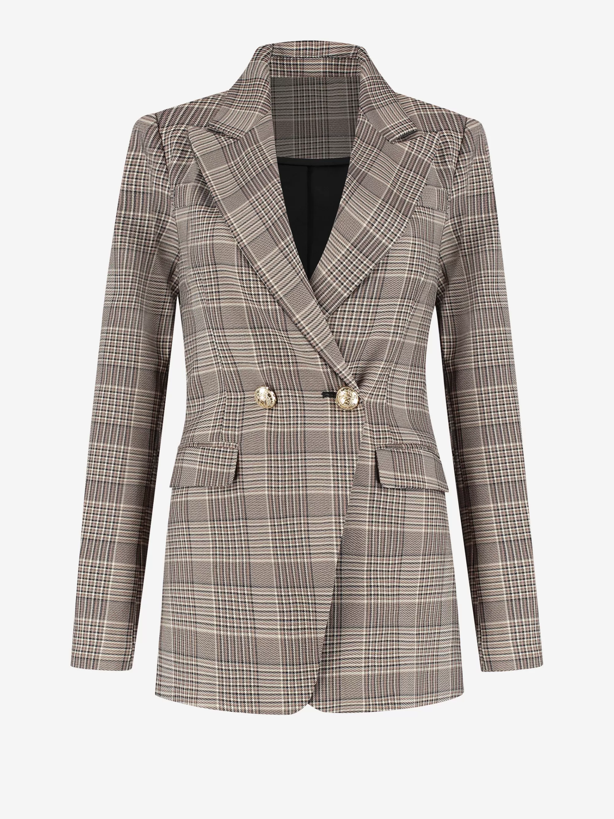 Women FIFTH HOUSE Blazers & Waistcoats-Fitted checked blazer