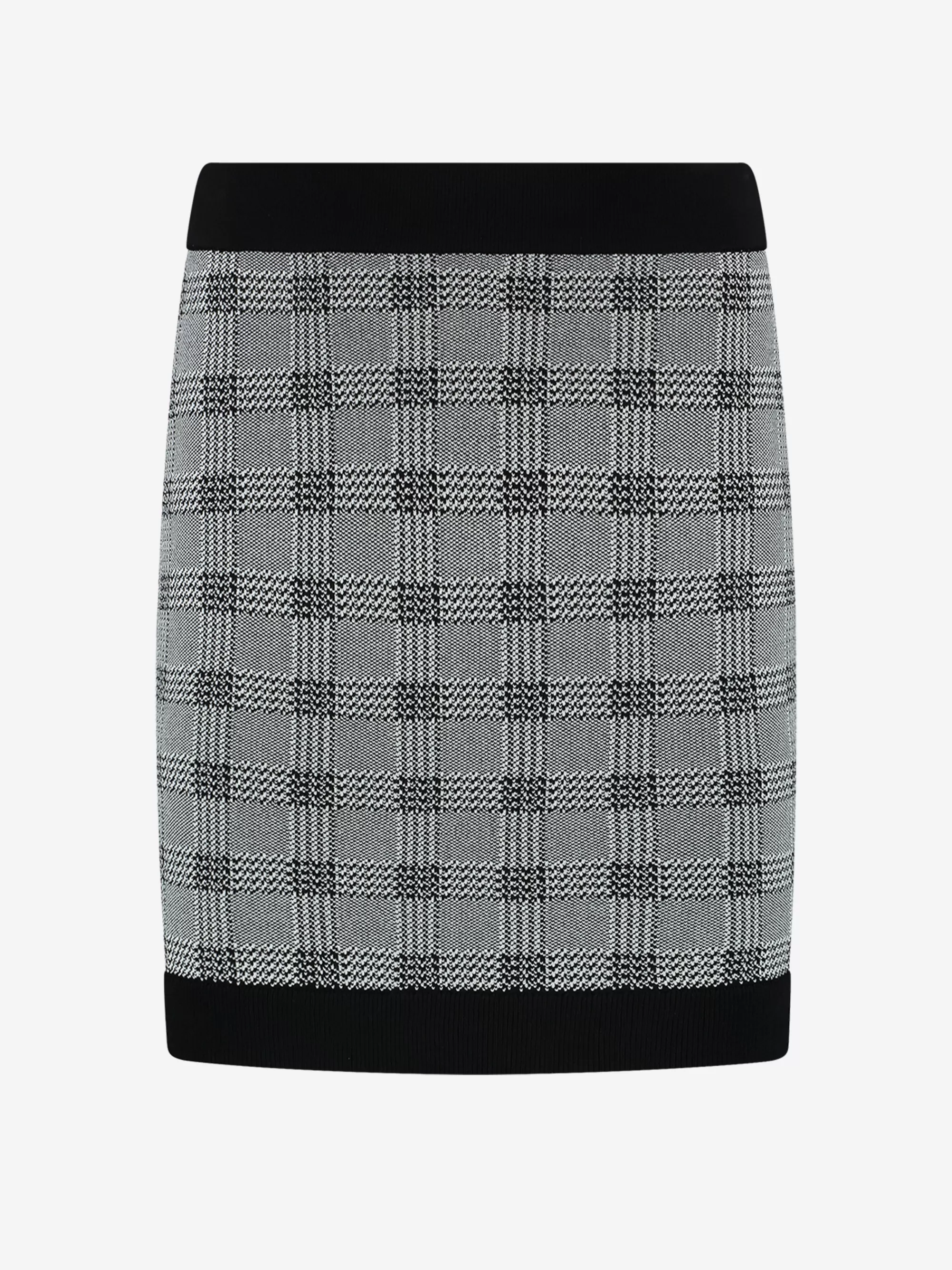 Women FIFTH HOUSE Skirts-Fitted Checkered skirt