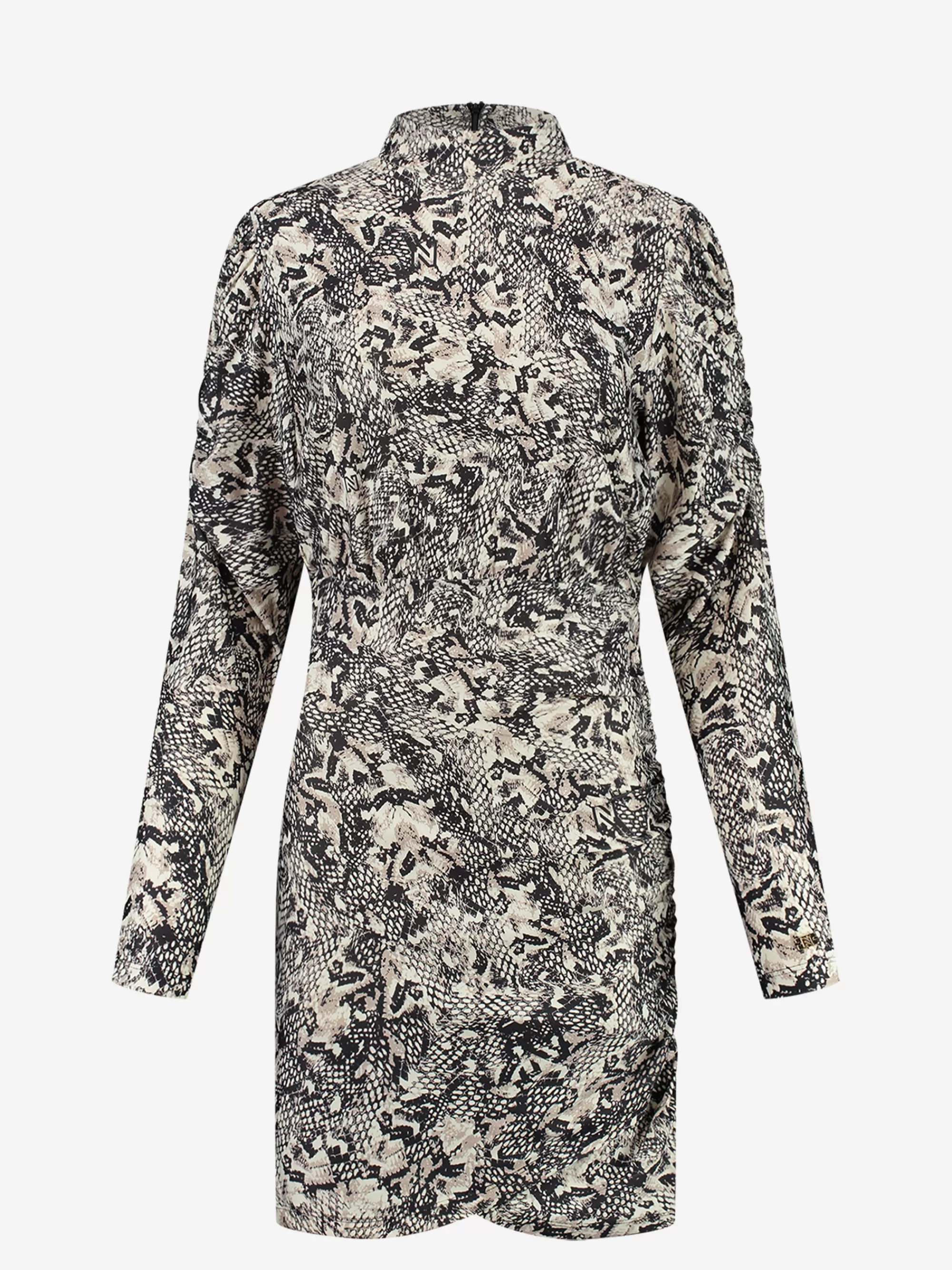 Women FIFTH HOUSE Dresses-Fitted dress with snake print