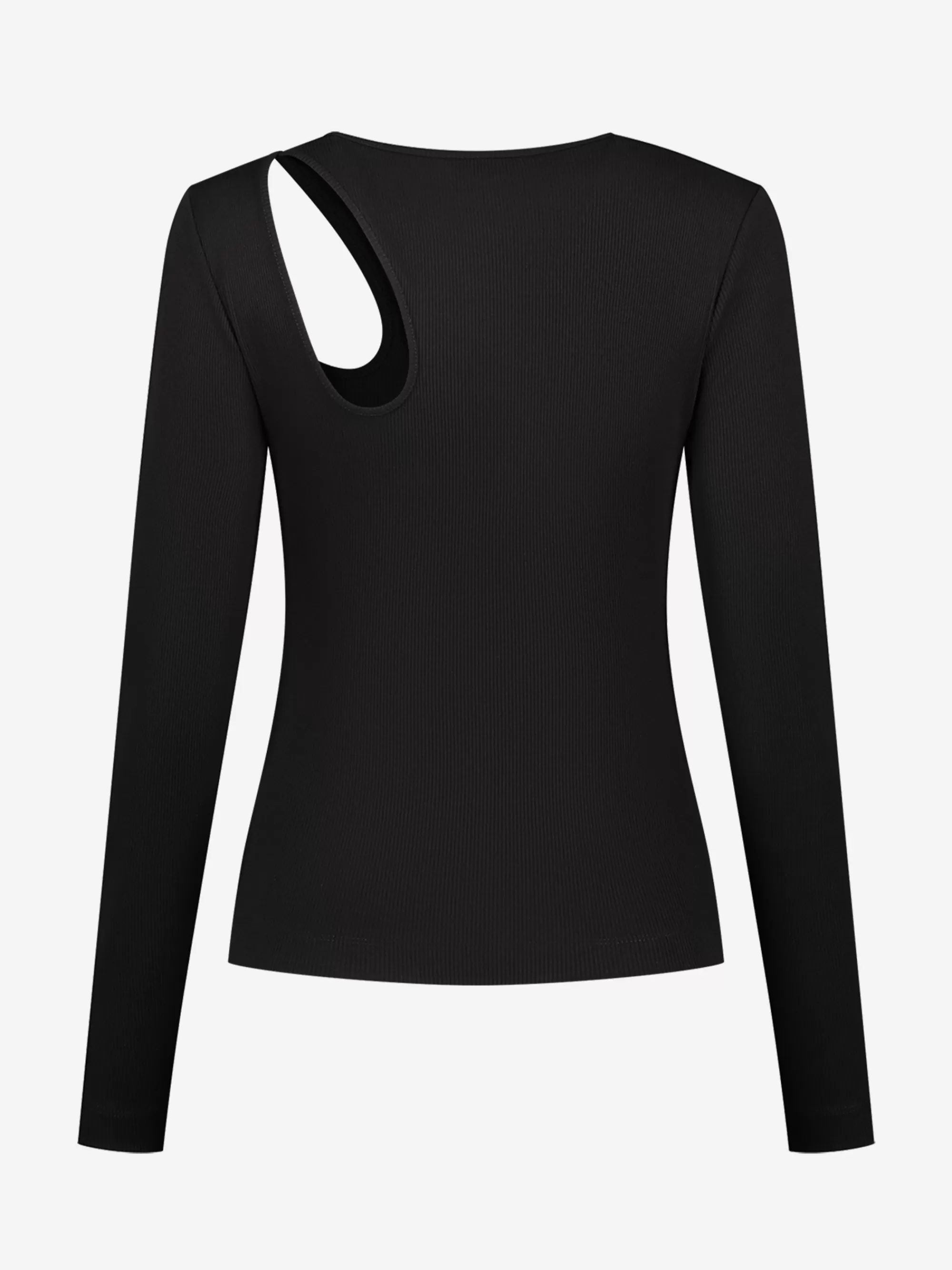 Women FIFTH HOUSE Tops-Fitted longsleeve with cut-out