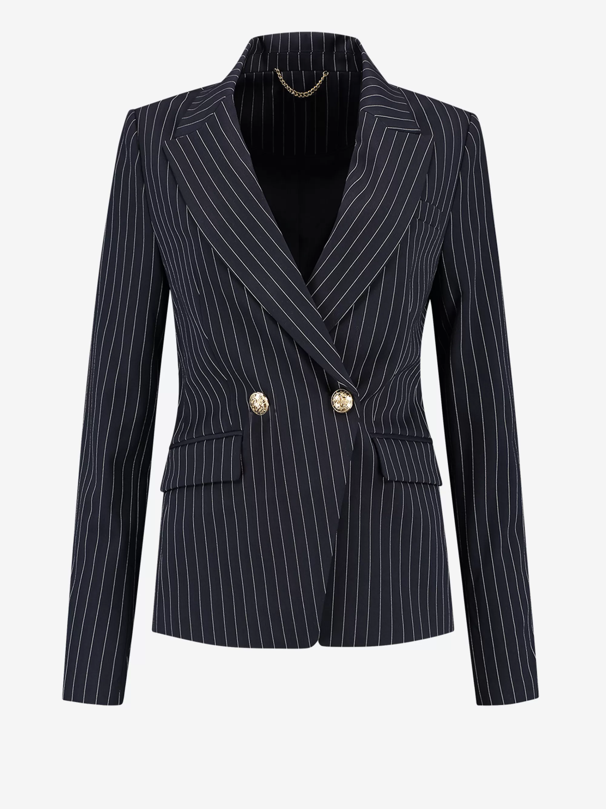 Women FIFTH HOUSE Blazers & Waistcoats-Fitted pinstripe blazer