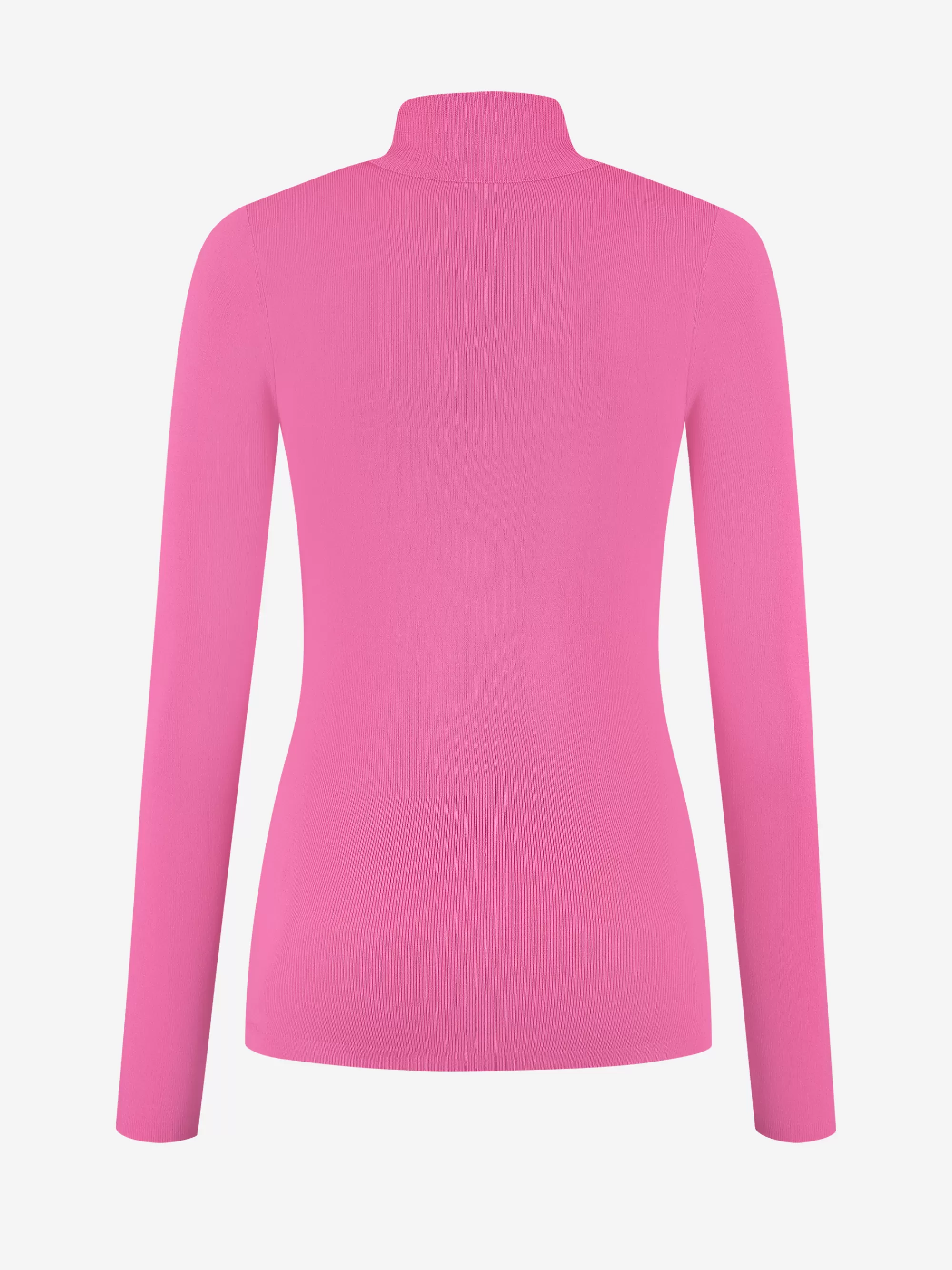 Women FIFTH HOUSE Skiwear | Tops-Fitted top with logo patch and turtleneck