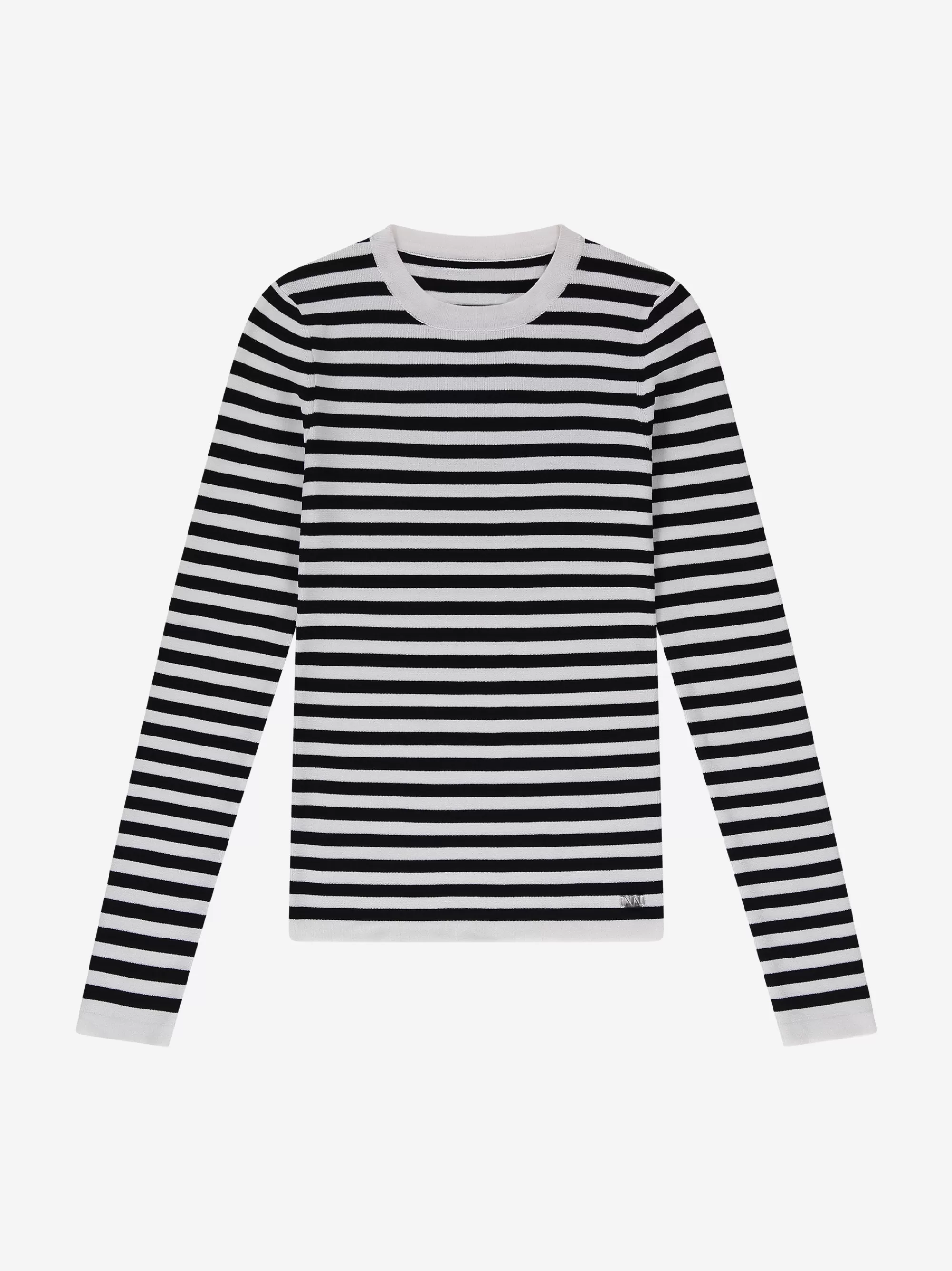 FIFTH HOUSE Tops-Fitted top with stripes