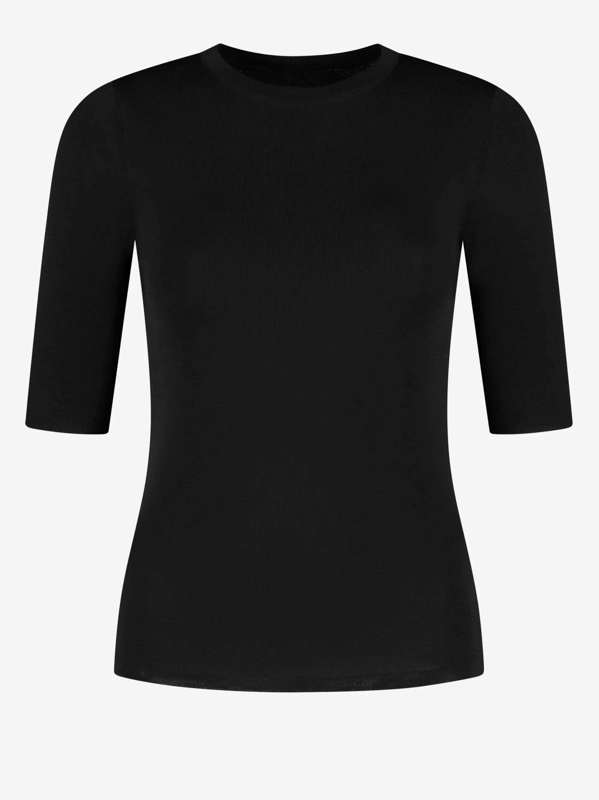 Women FIFTH HOUSE Tops-Fitted top with three-quarter length sleeves