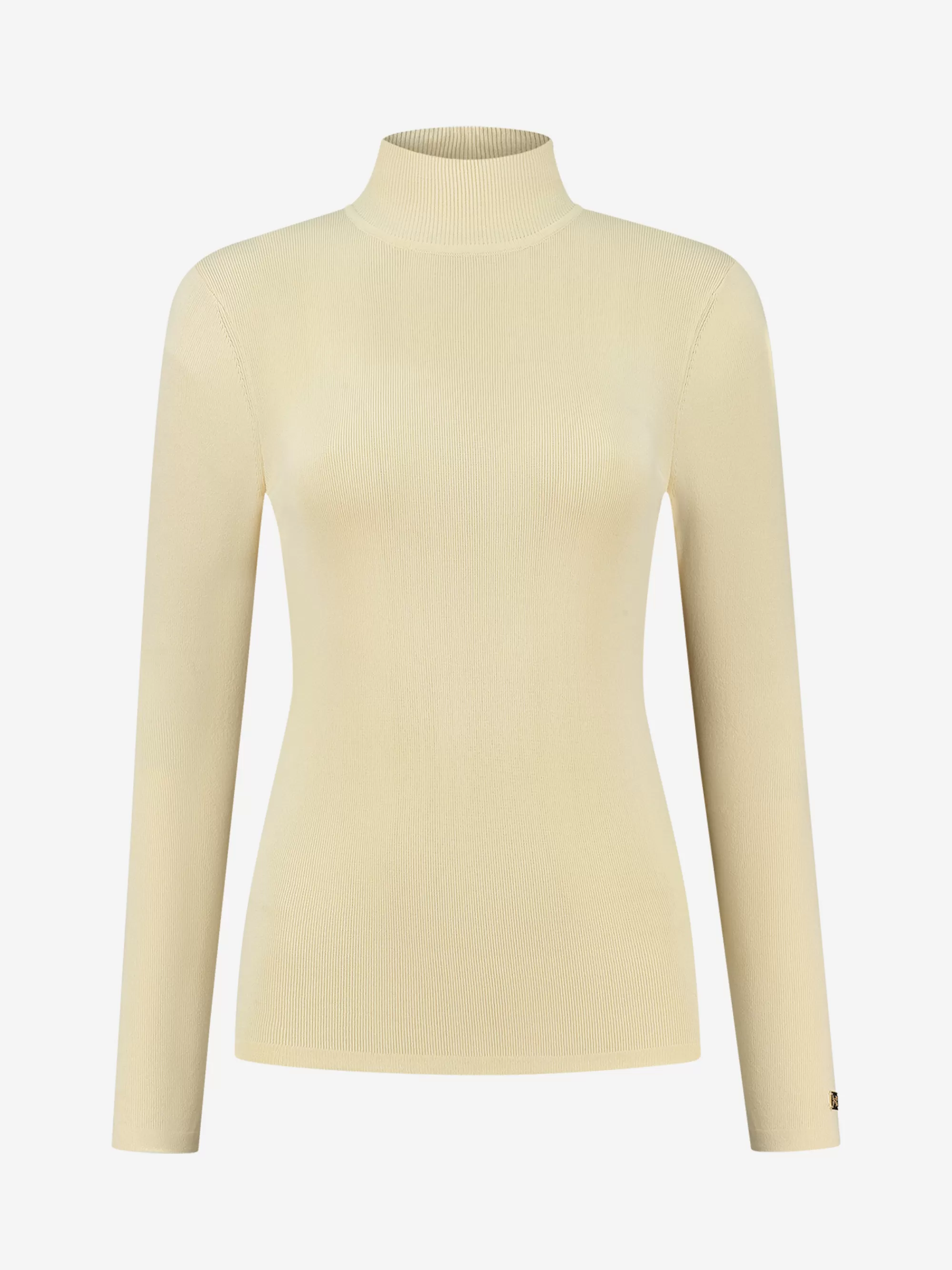 Women FIFTH HOUSE Tops-Fitted top with turtle neck