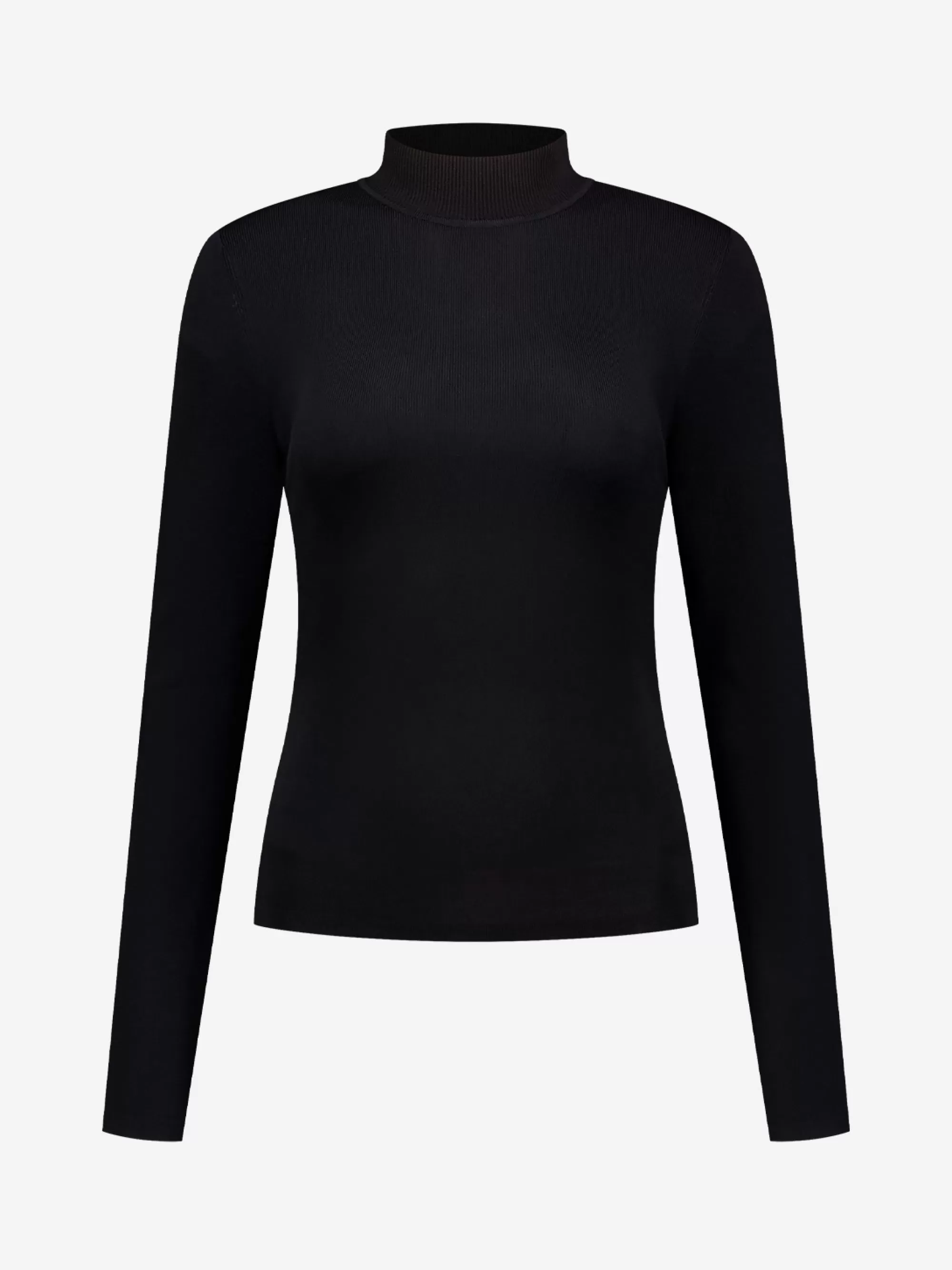 Women FIFTH HOUSE Tops-Fitted top with turtleneck