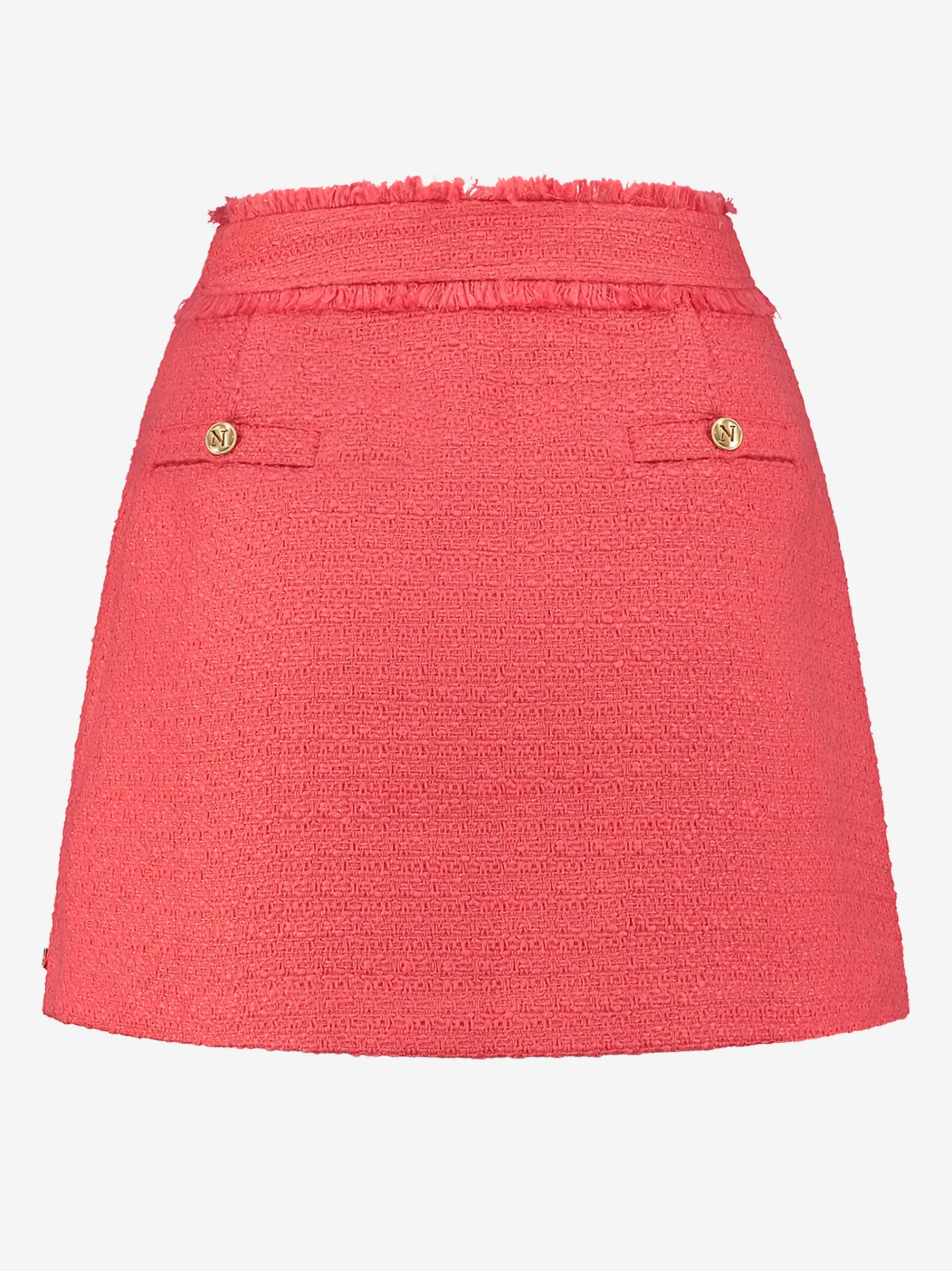 Women FIFTH HOUSE Skirts-Fitted tweed Skirt