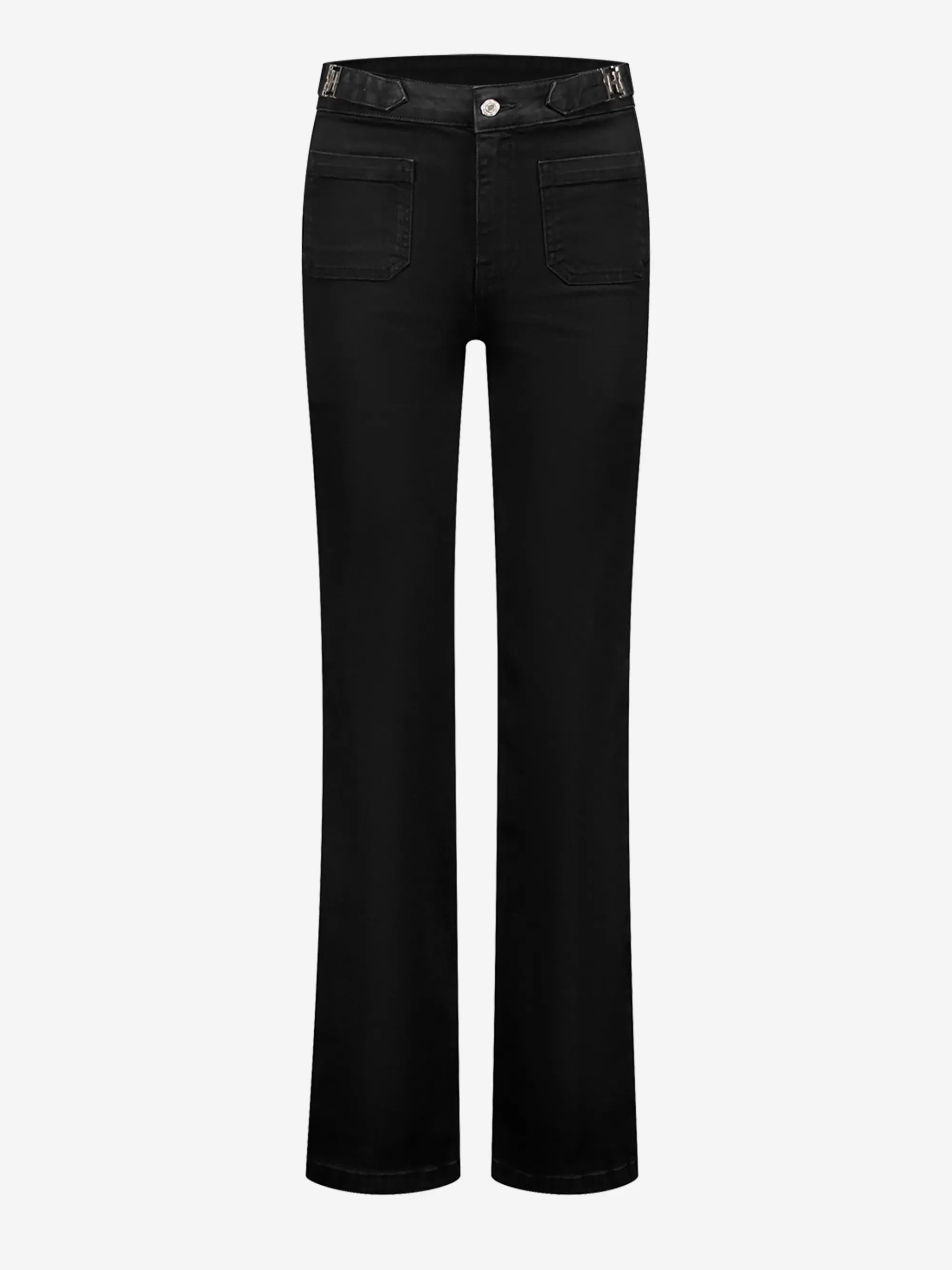 Women FIFTH HOUSE Pants & Jeans-Flared jeans with high waist