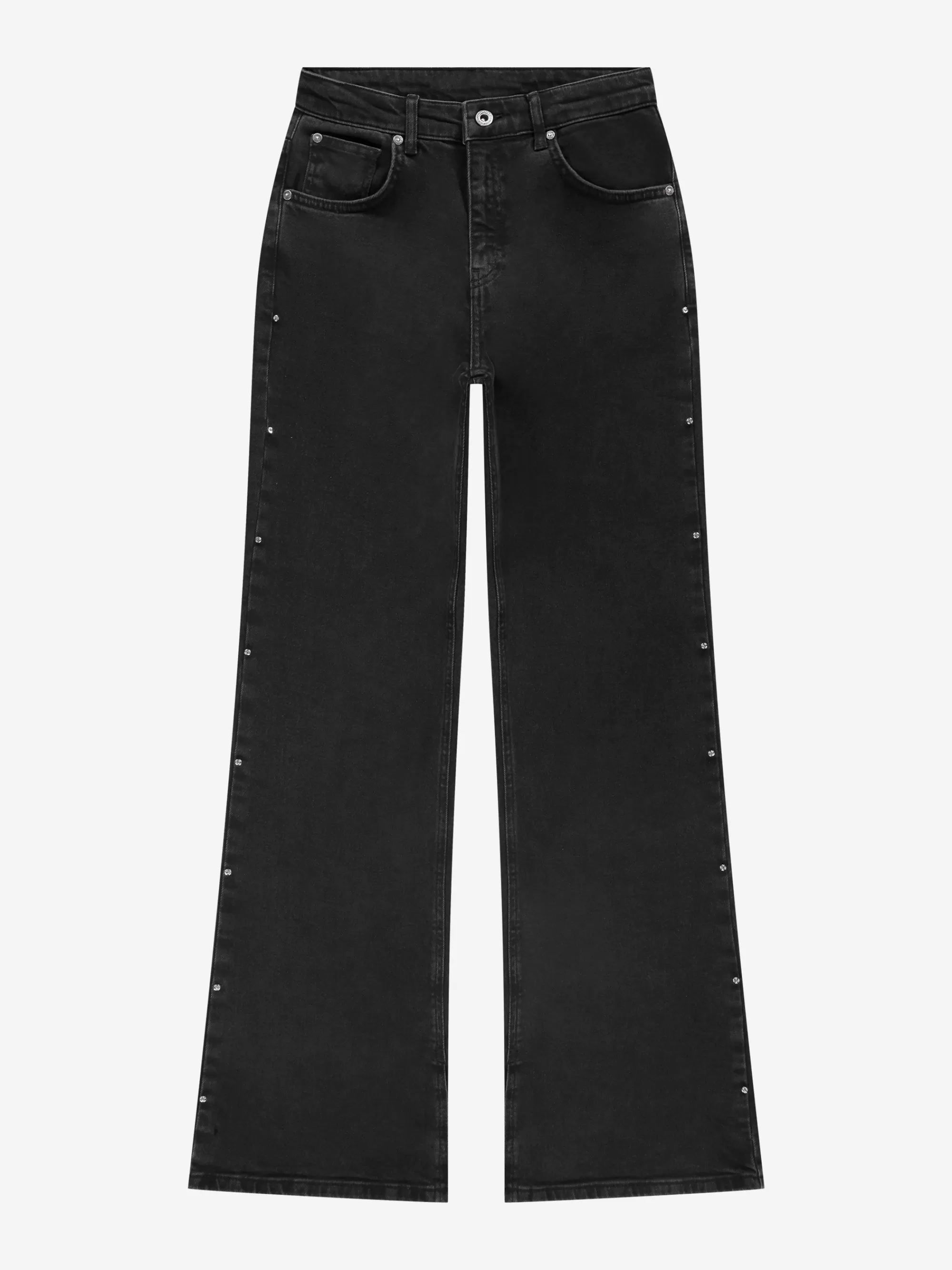 FIFTH HOUSE Pants & Jeans-Flared jeans with studs on the side