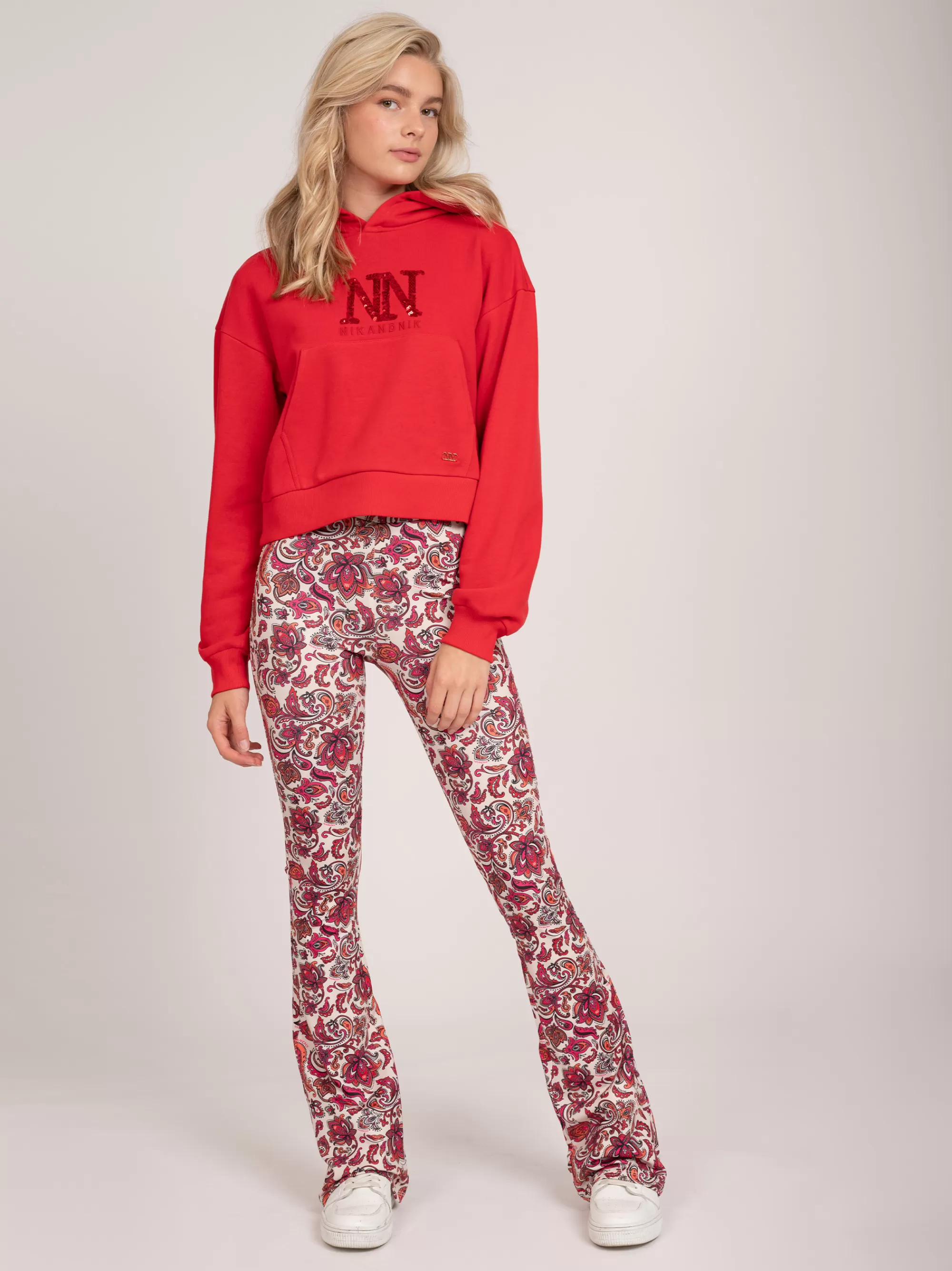 FIFTH HOUSE Pants & Jeans-Flared pants with print