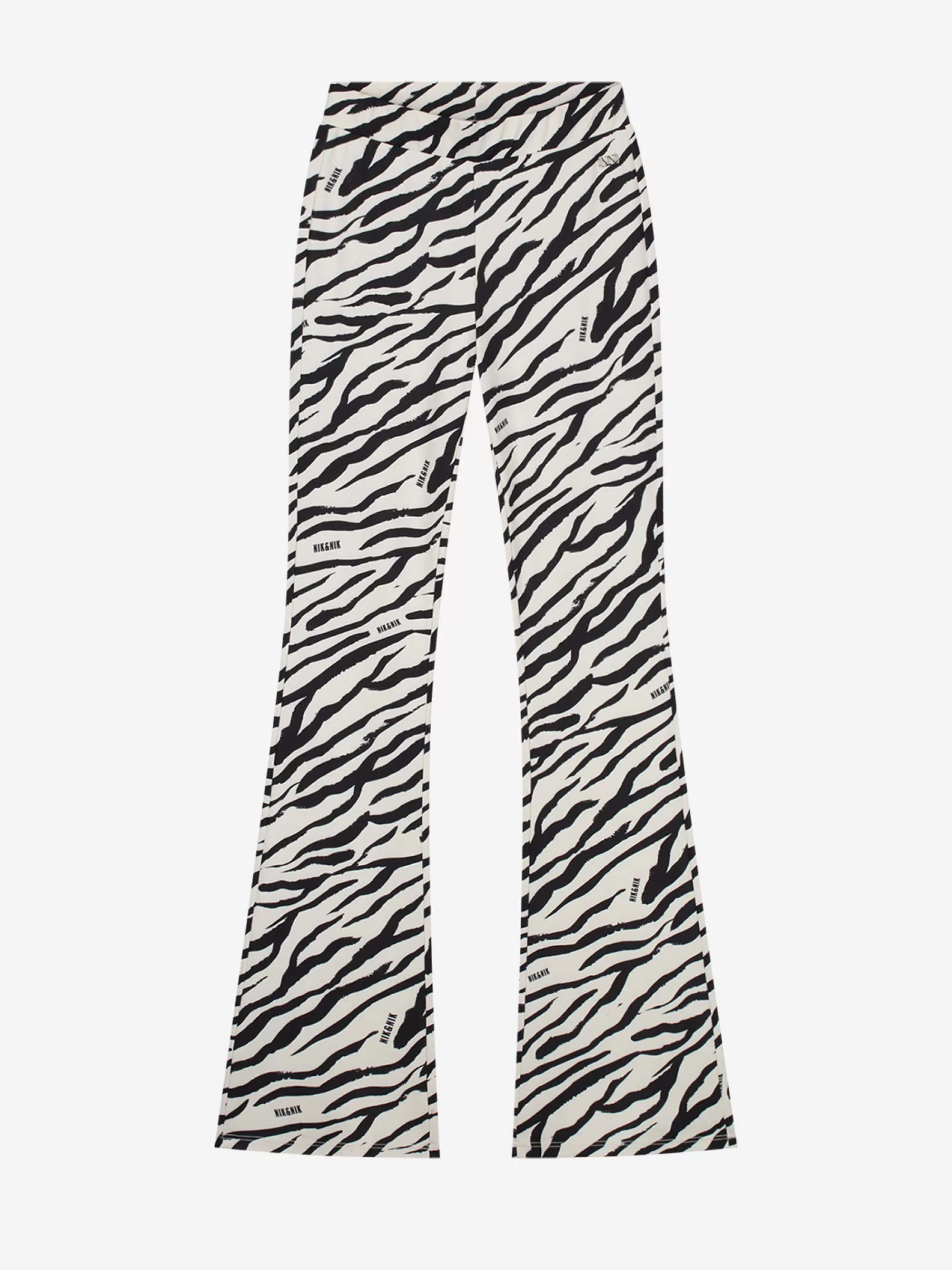 FIFTH HOUSE Pants & Jeans-Flared pants with zebra print