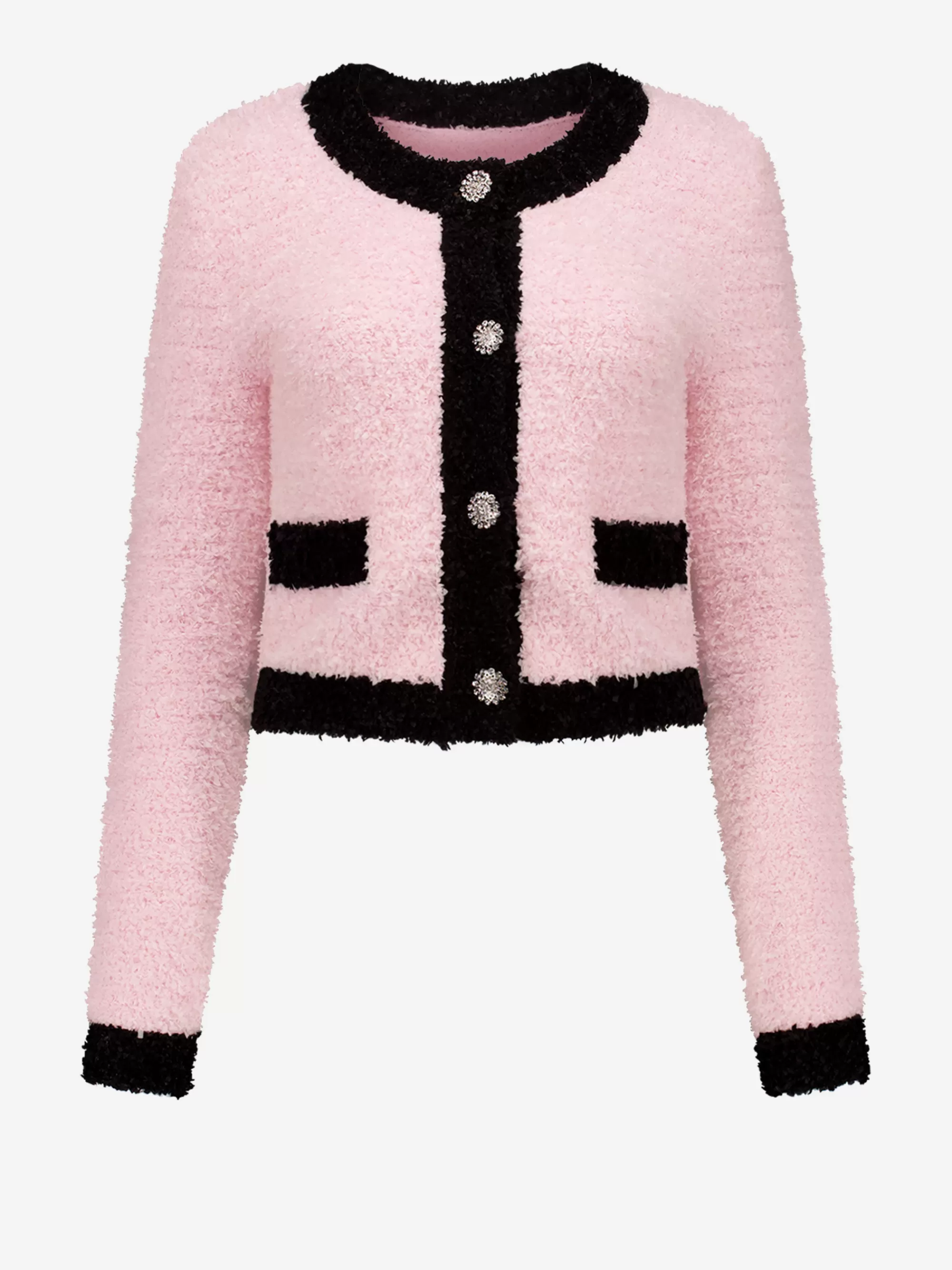 Women FIFTH HOUSE Sweaters & Cardigans-Fluffy cardigan with buttons