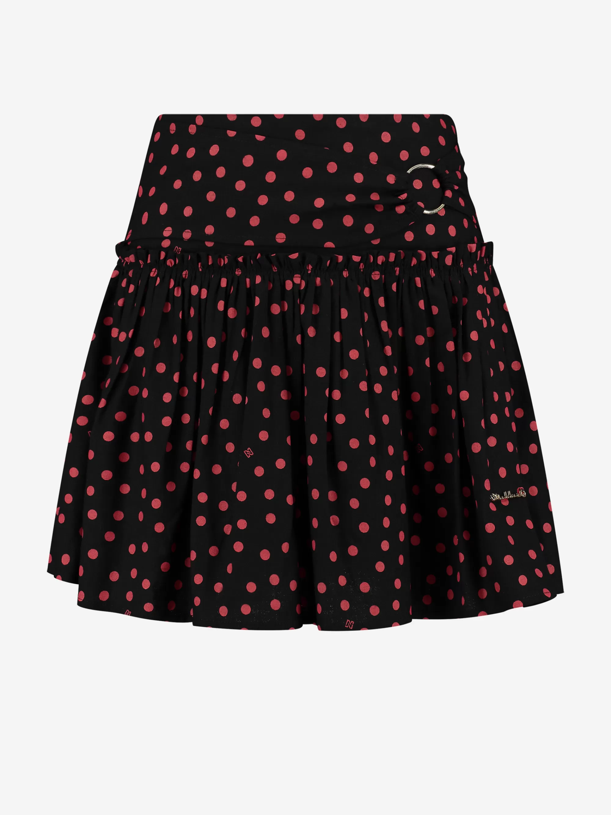 Women FIFTH HOUSE Skirts-High rise dotted skirt