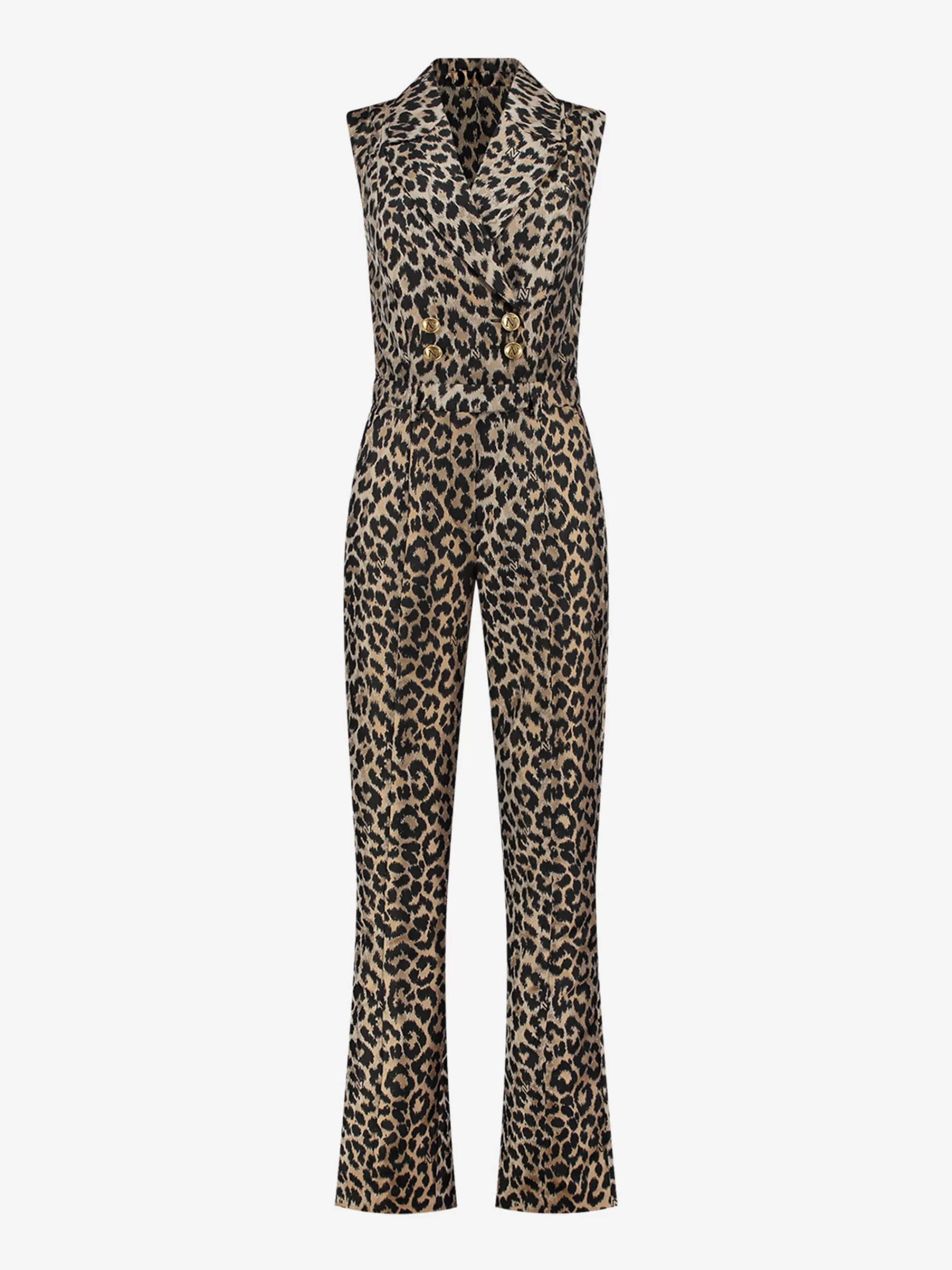 Women FIFTH HOUSE Jumpsuits-Jumpsuit with animal print