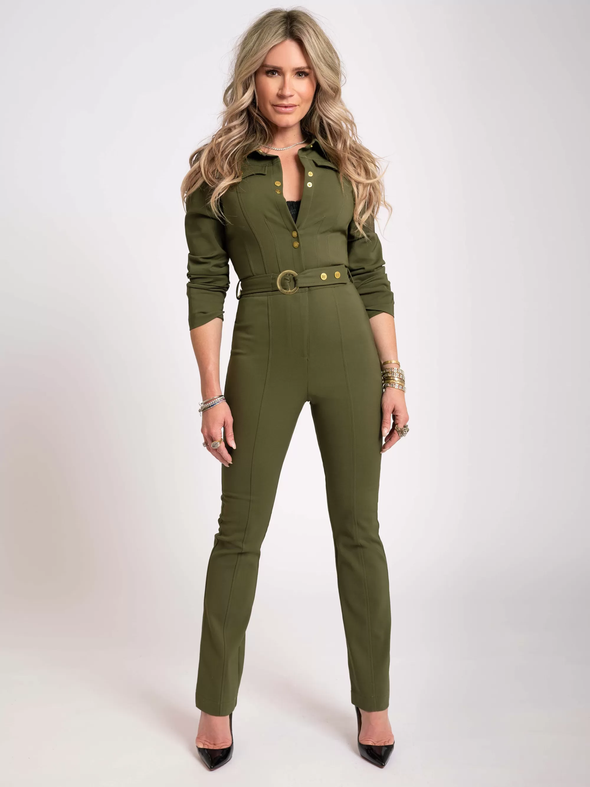 Women FIFTH HOUSE Jumpsuits-Jumpsuit with belt