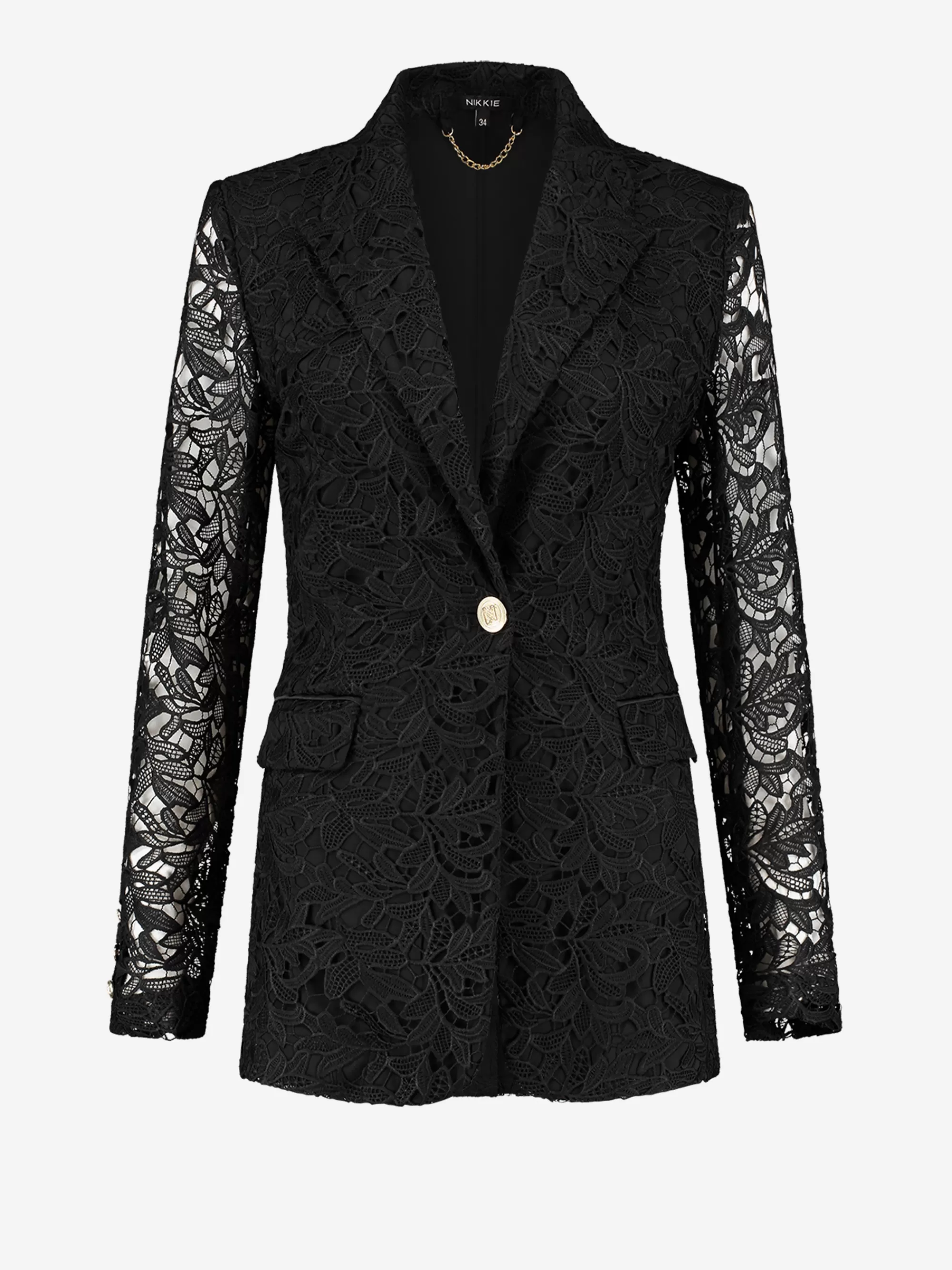 Women FIFTH HOUSE Blazers & Waistcoats-Lace blazer