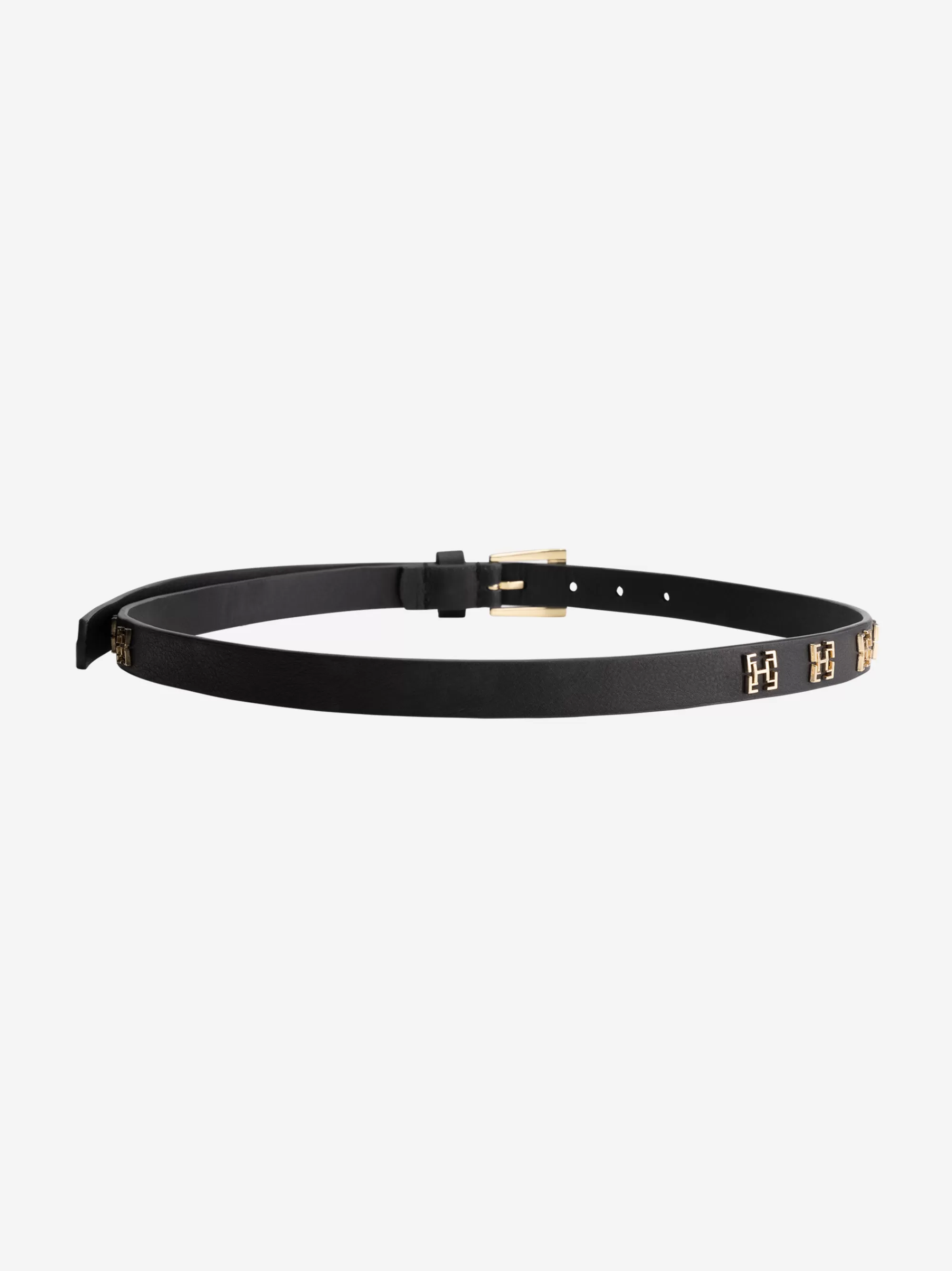 Women FIFTH HOUSE Belts-Leather belt with FH-logo studs