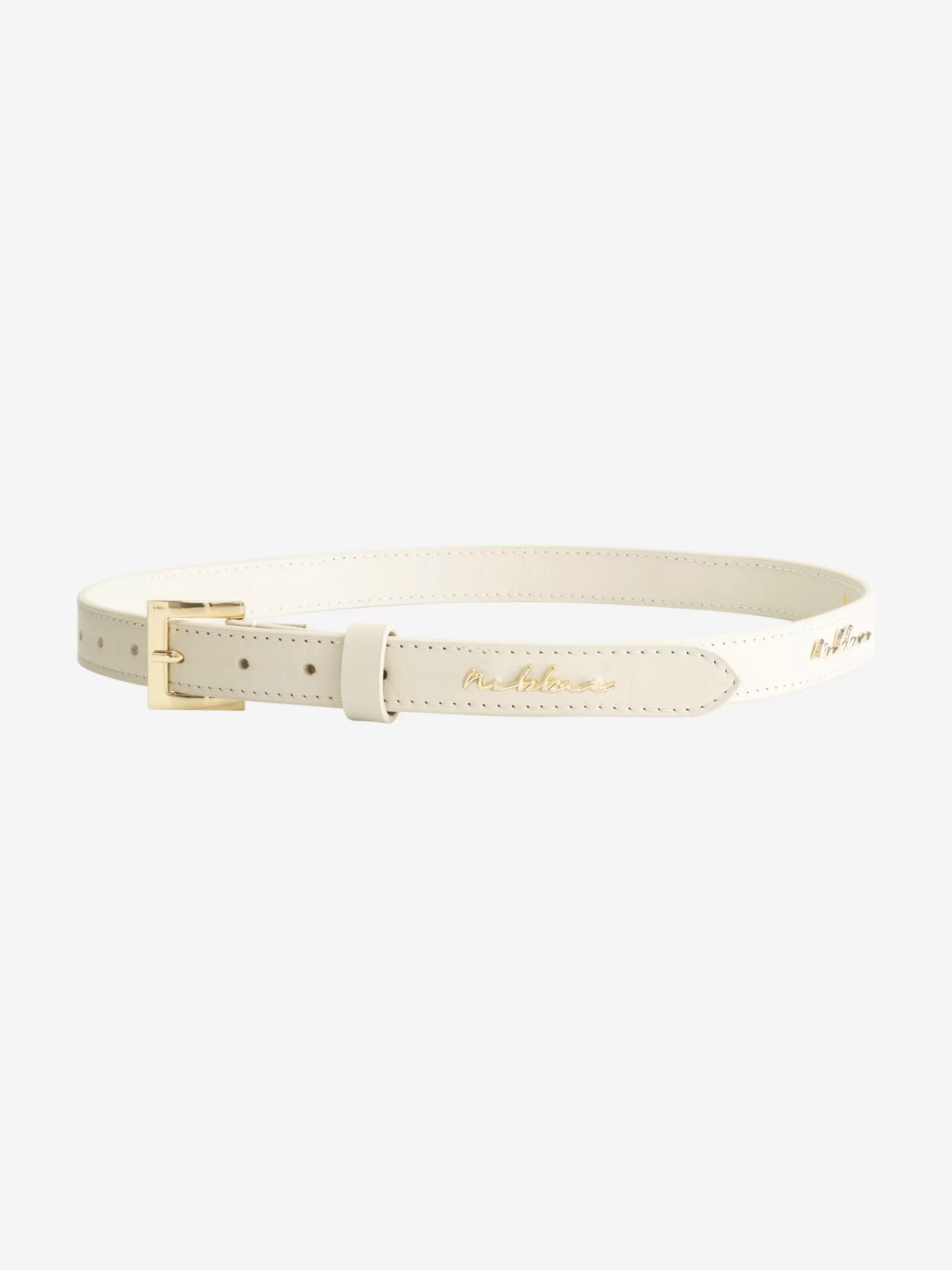 Women FIFTH HOUSE All Accessories-Leather belt with N-logo