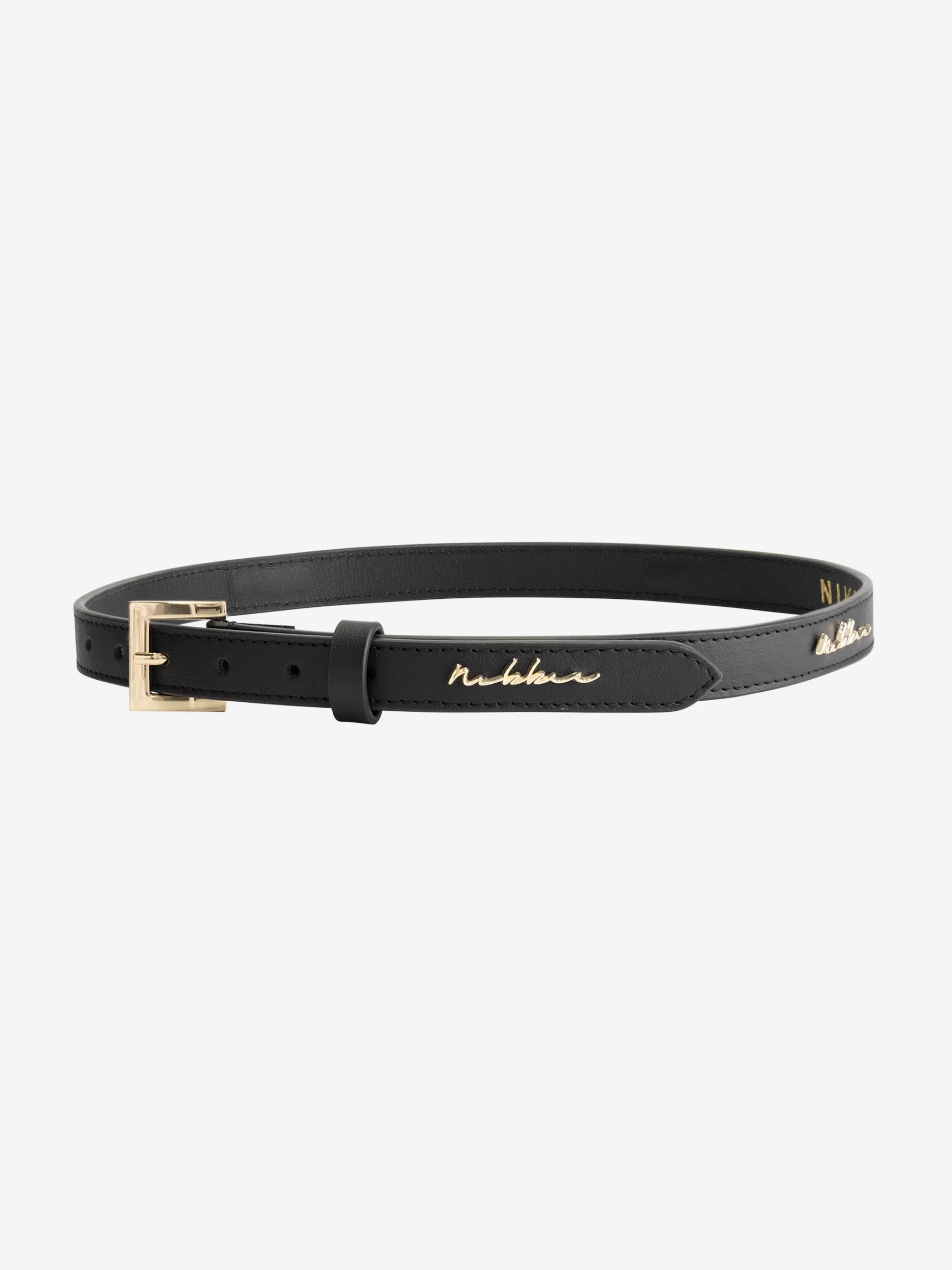 Women FIFTH HOUSE All Accessories-Leather belt with N-logo