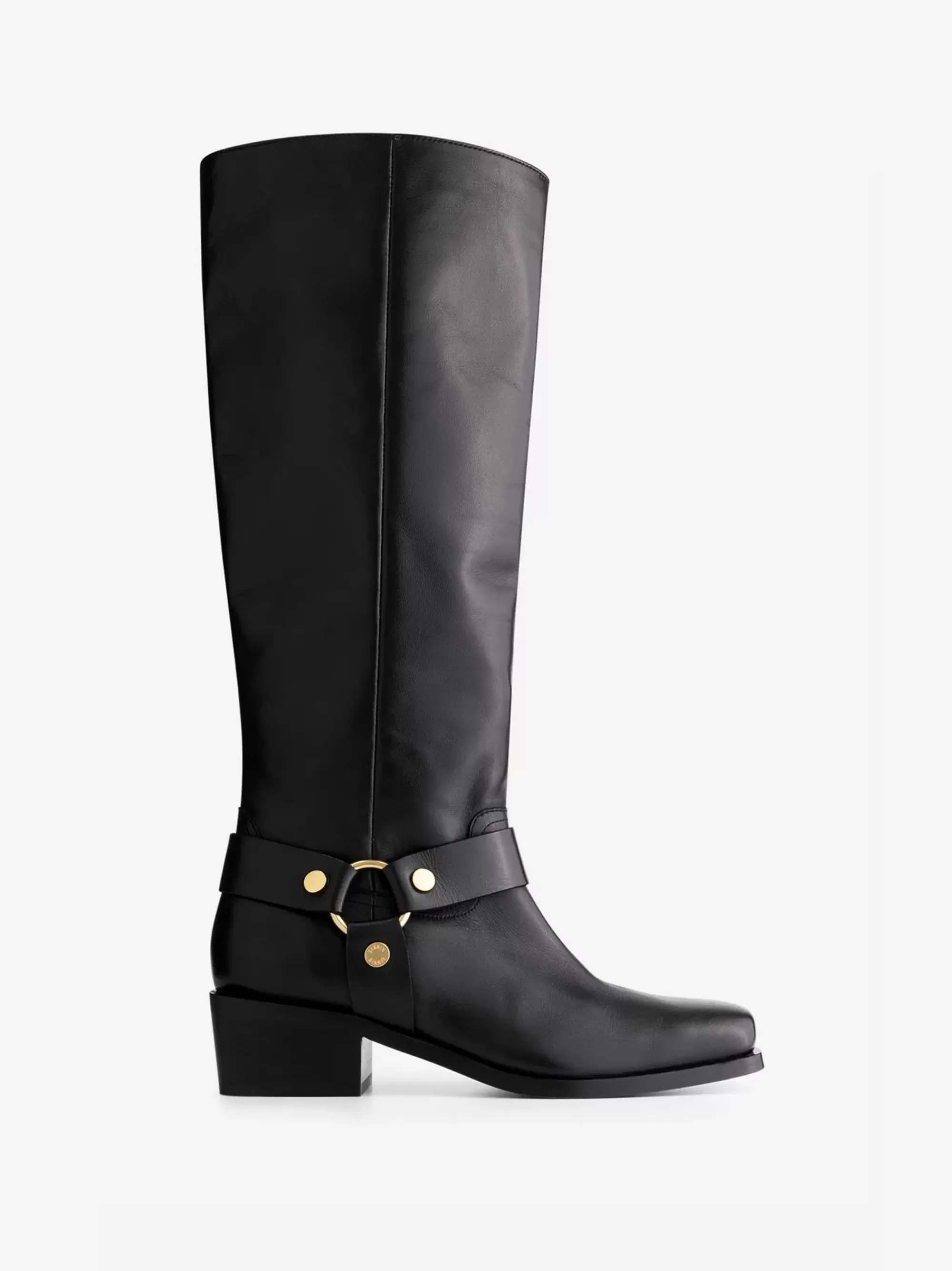 Women FIFTH HOUSE All Shoes-Leather high boots with buckle