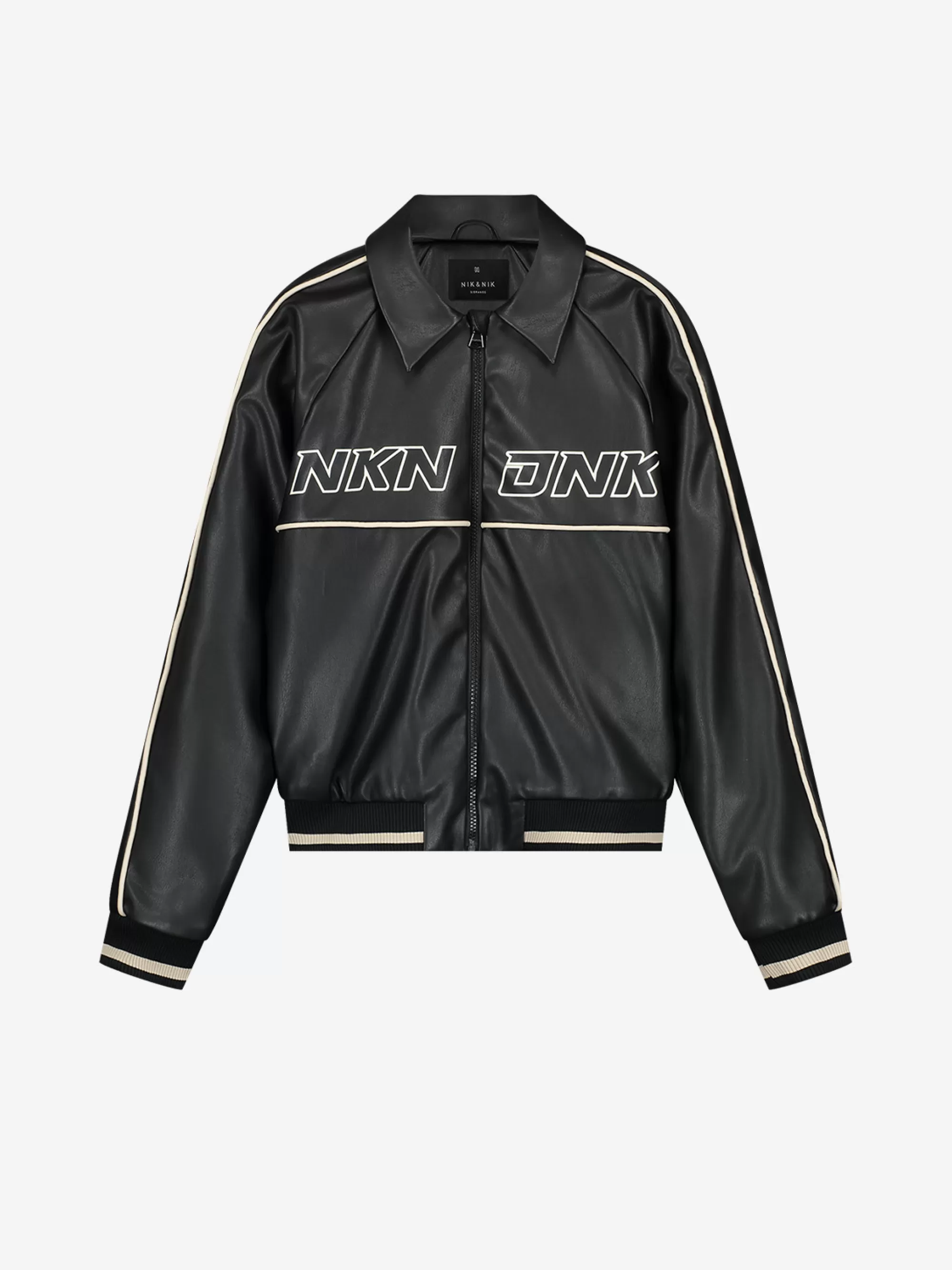 FIFTH HOUSE Jackets & Blazers-Leather look bomber jacket