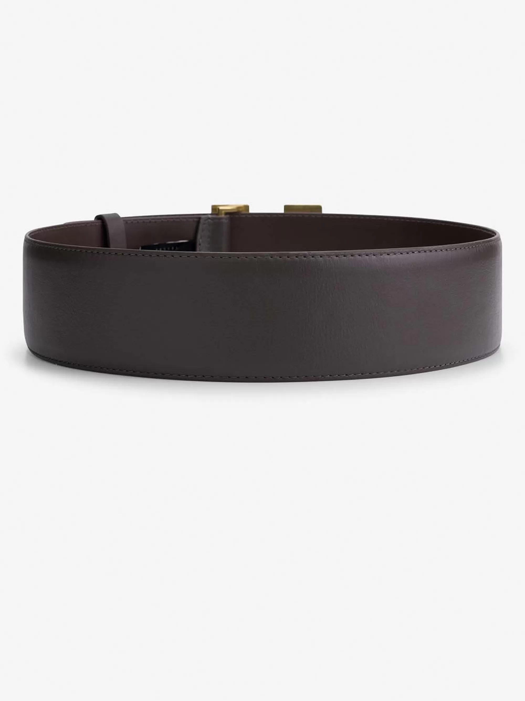 Women FIFTH HOUSE Belts-Leather waist belt with logo buckle