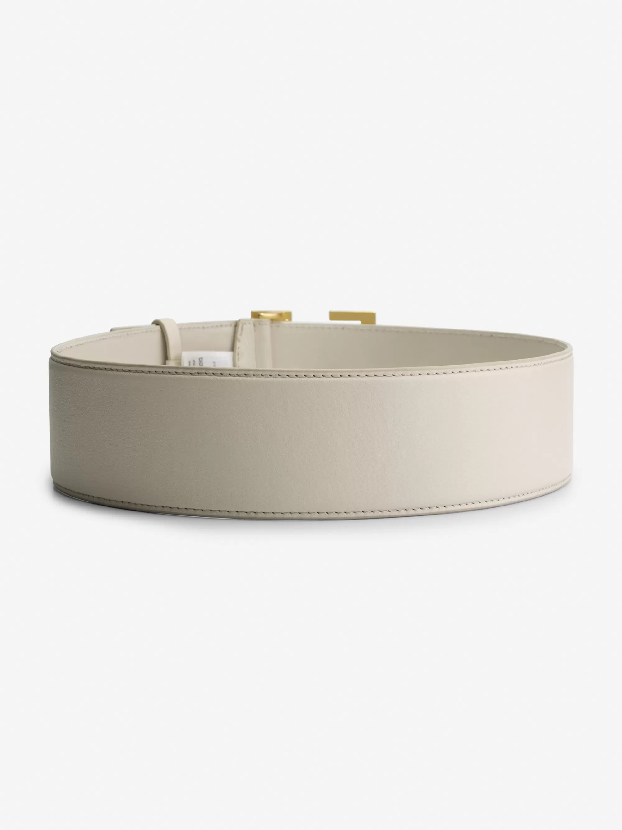 Women FIFTH HOUSE Belts-Leather waist belt with logo buckle