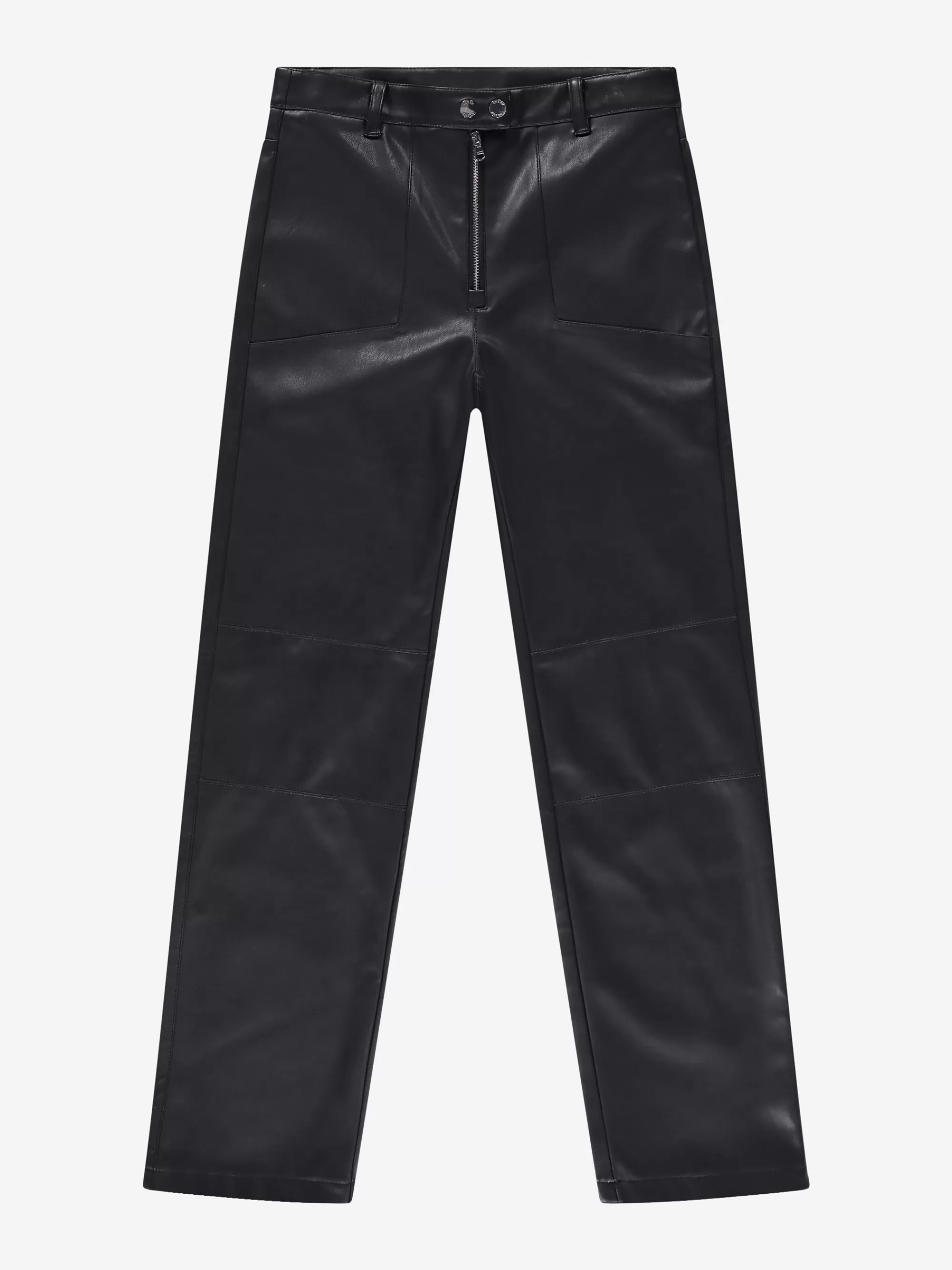 FIFTH HOUSE Pants & Jeans-Leather-look pants with zipper