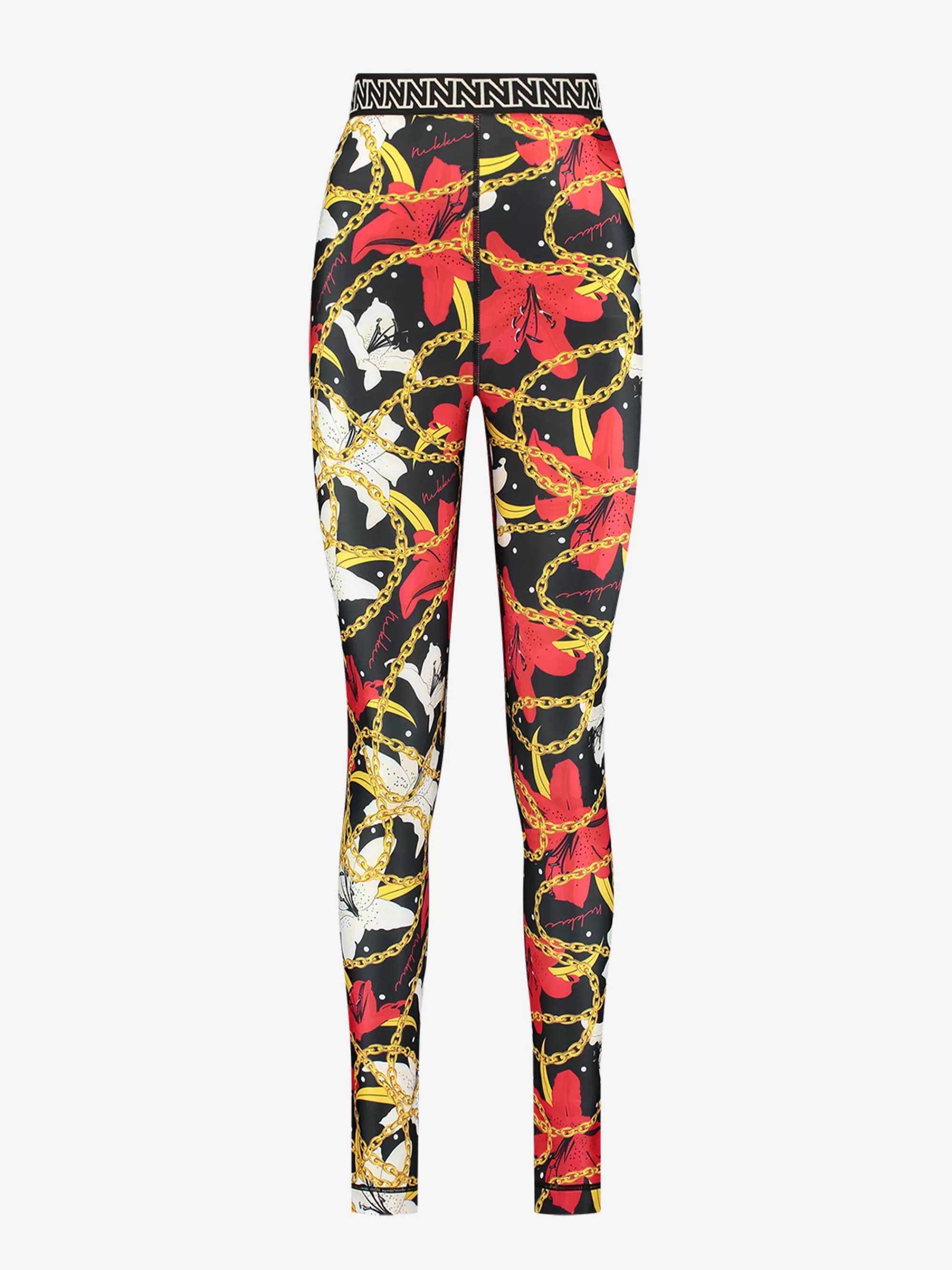 Women FIFTH HOUSE Pants & Jeans-Legging with graphic pattern