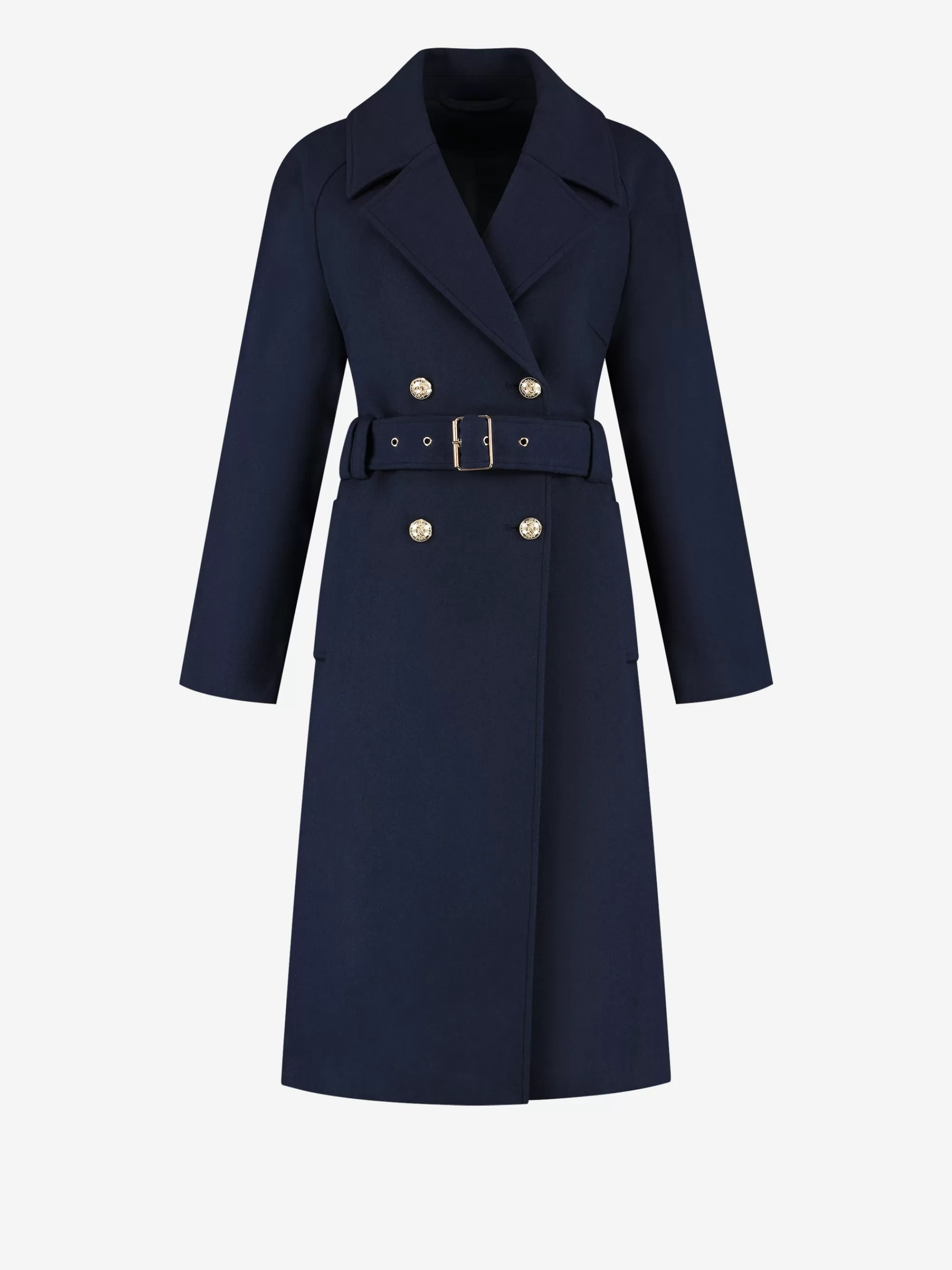 Women FIFTH HOUSE Coats & Jackets-Long coat with belt